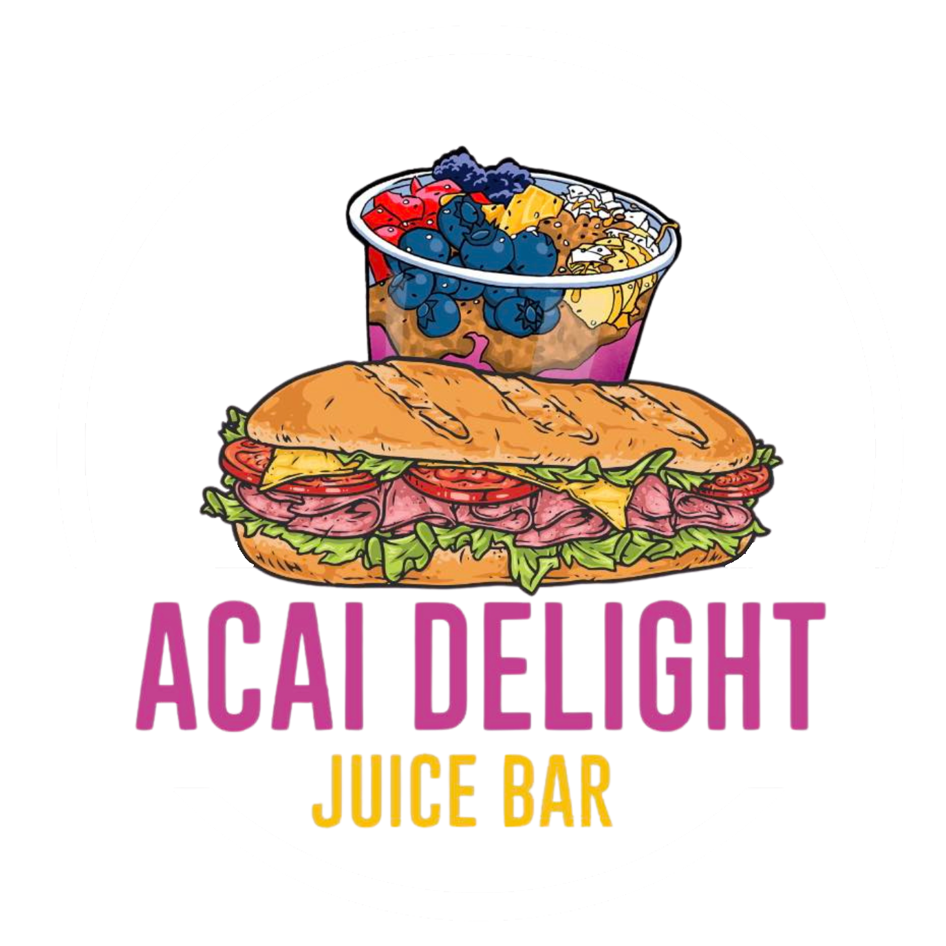 white acai logo