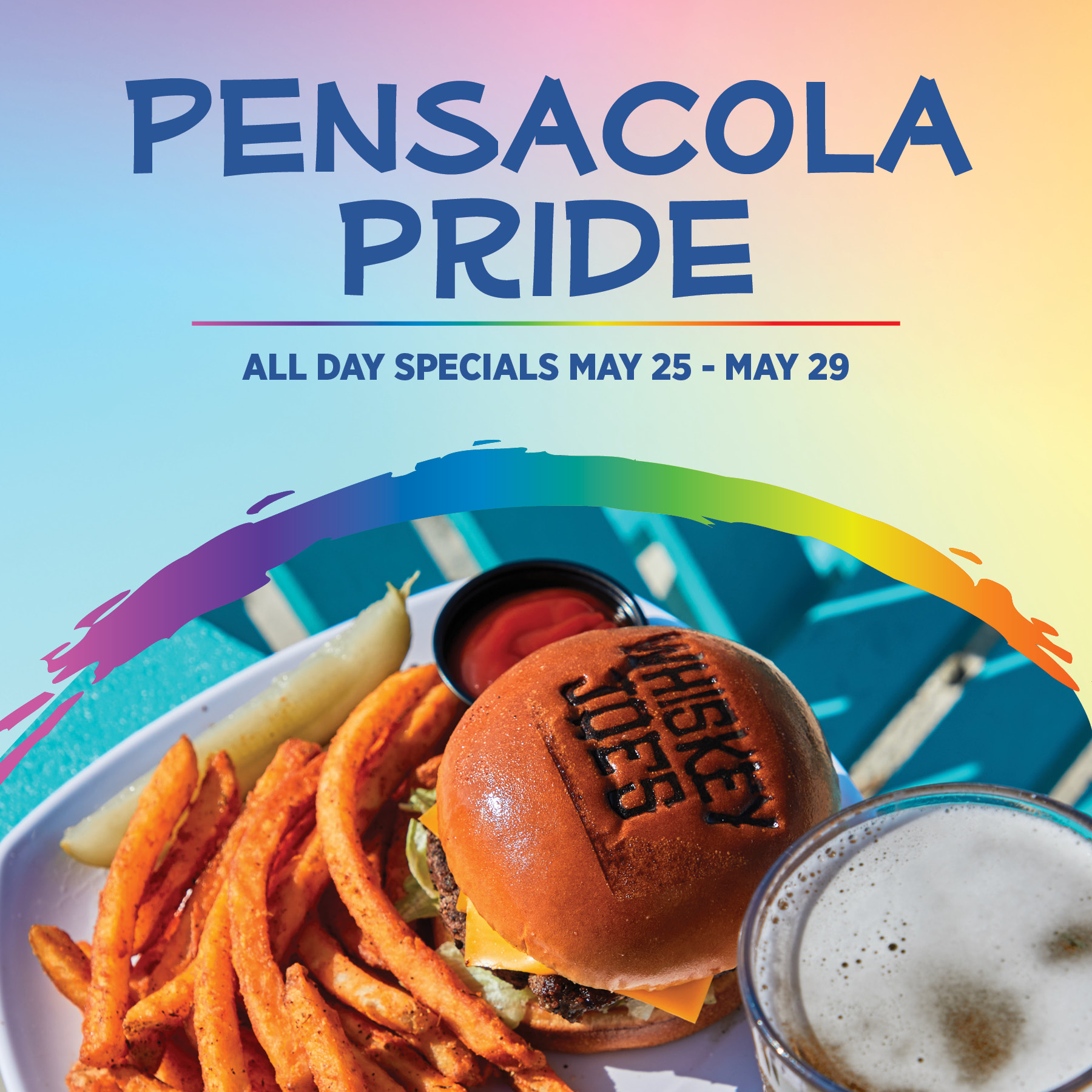 Pensacola Pride Whiskey Joe's American Restaurant in FL