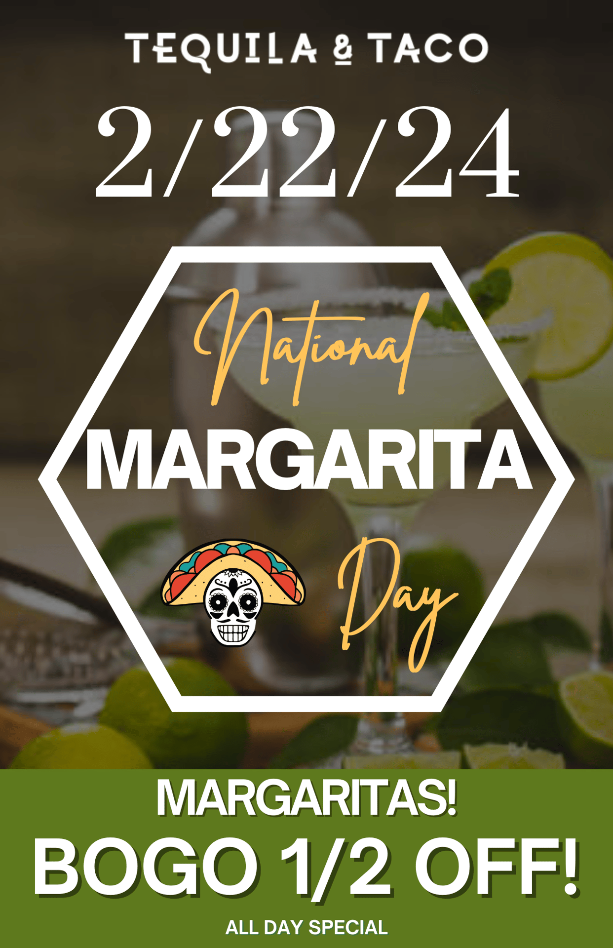 National Margarita Day Tequila & Taco Restaurant in Alexandria, VA