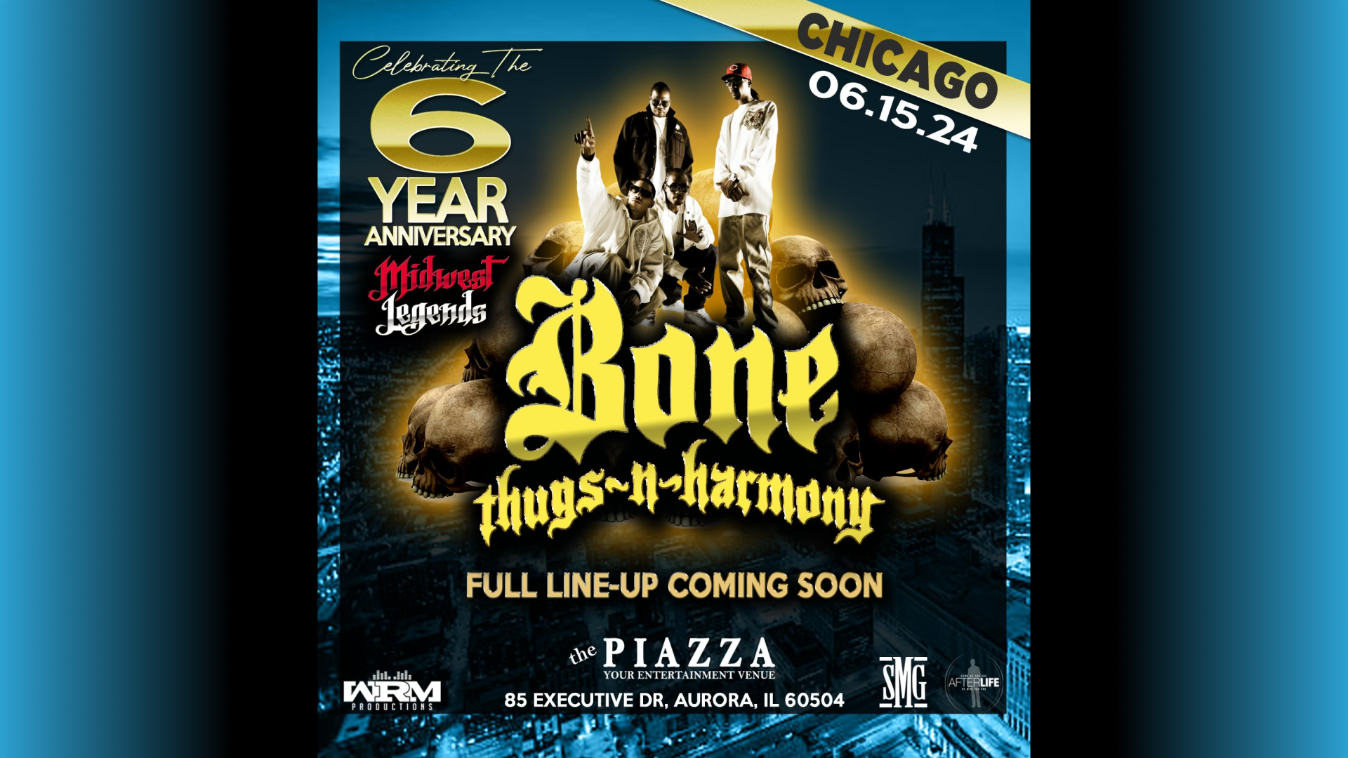 The 6th Annual Midwest Legends Concert Series - Ft Bone Thugs N 