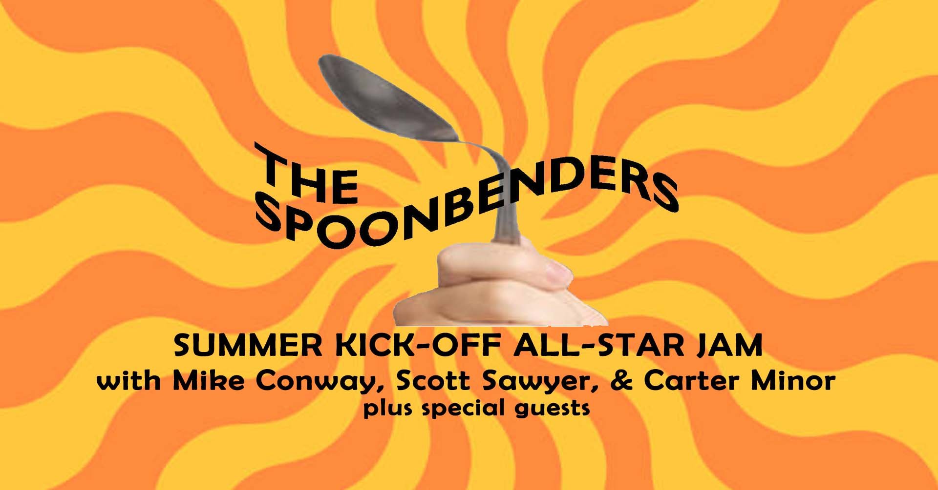 The Spoonbenders July KickOff AllStar Jam Mike Conway, Tim Collins, Dave Sword, Jason Simon, T