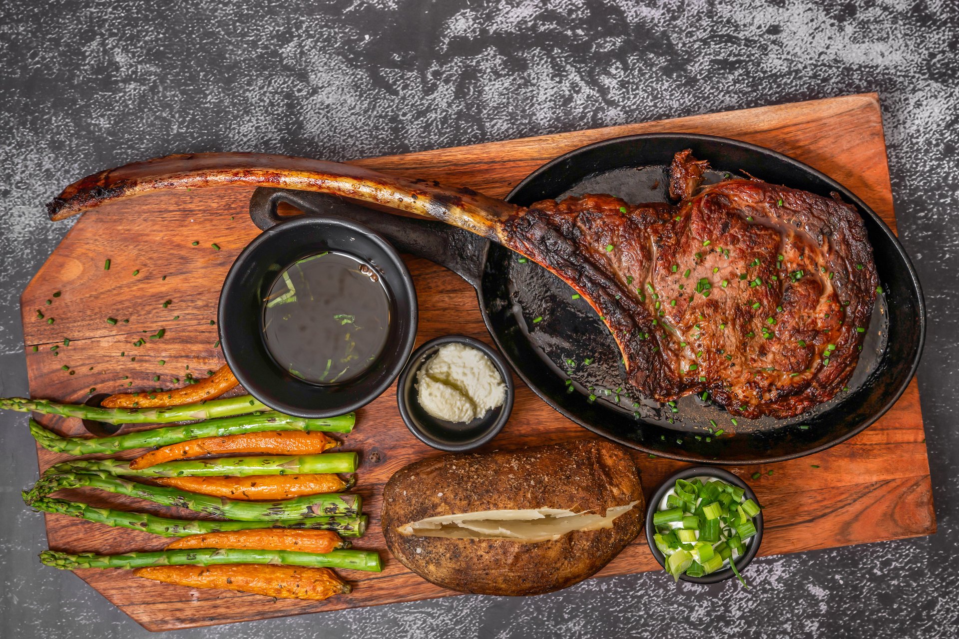 Steak Recipe Tomahawk Caveman Hanger Steak Caveman Style Steak