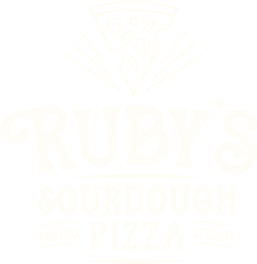 Ruby's Sourdough Pizza Logo