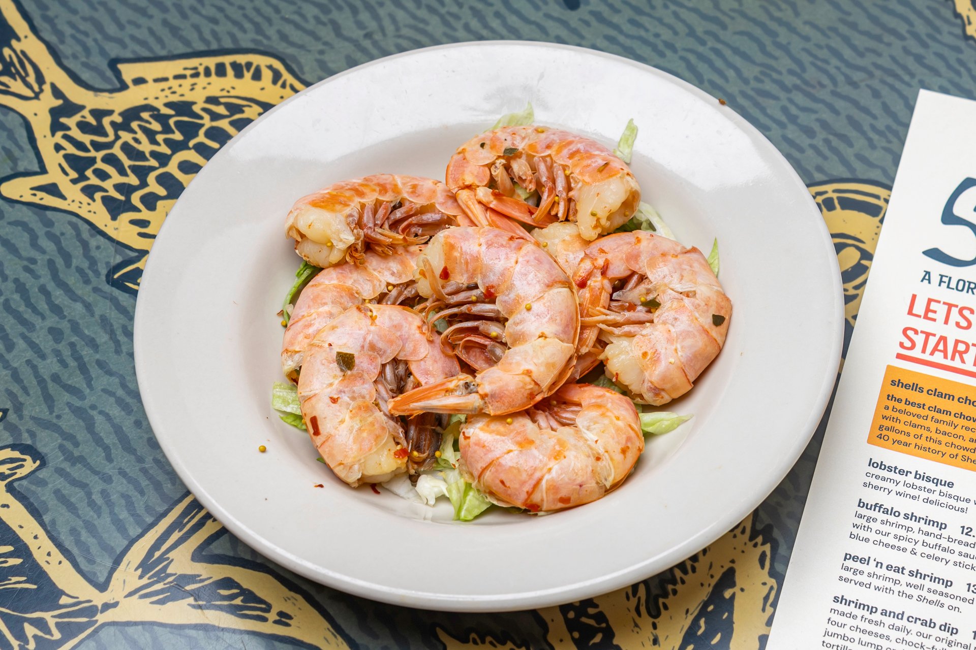 1/2 U-Peel Shrimp Shells Seafood Seafood Restaurant in FL