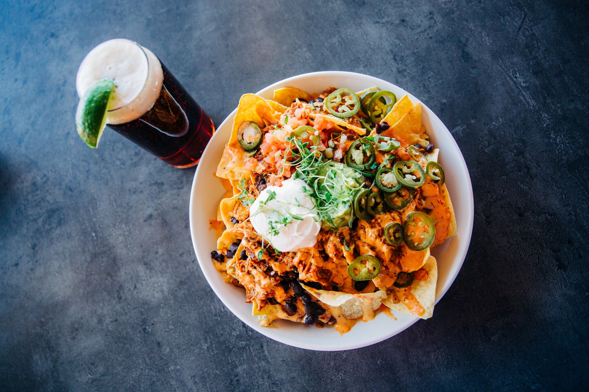 Loaded Dinner Nachos – The Fountain Avenue Kitchen