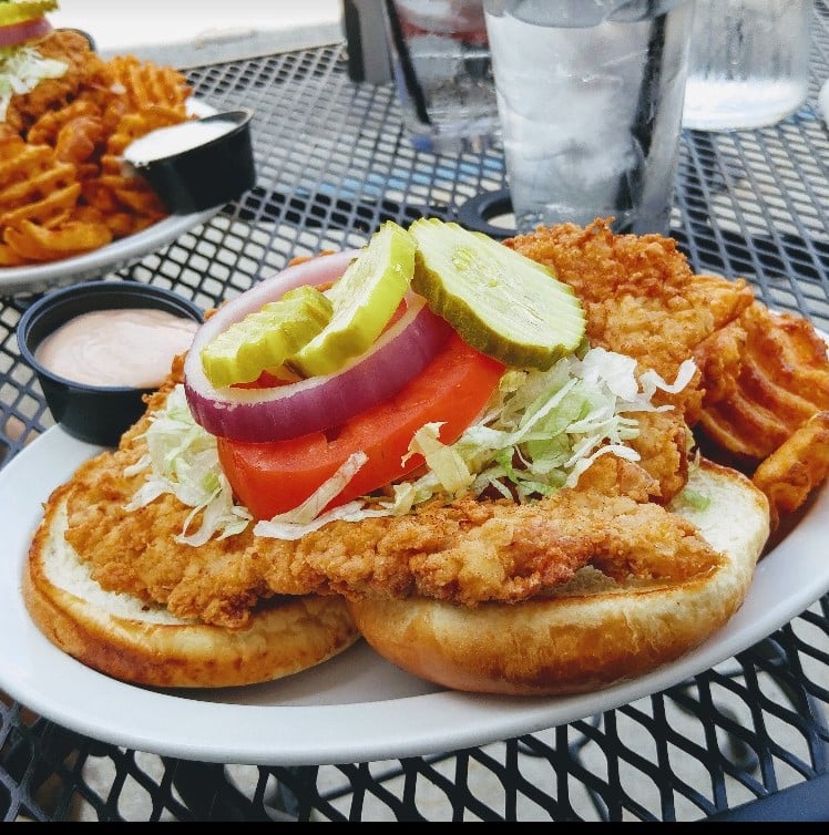 Hand-Breaded Tenderloin - Dawson's on Main - American Restaurant