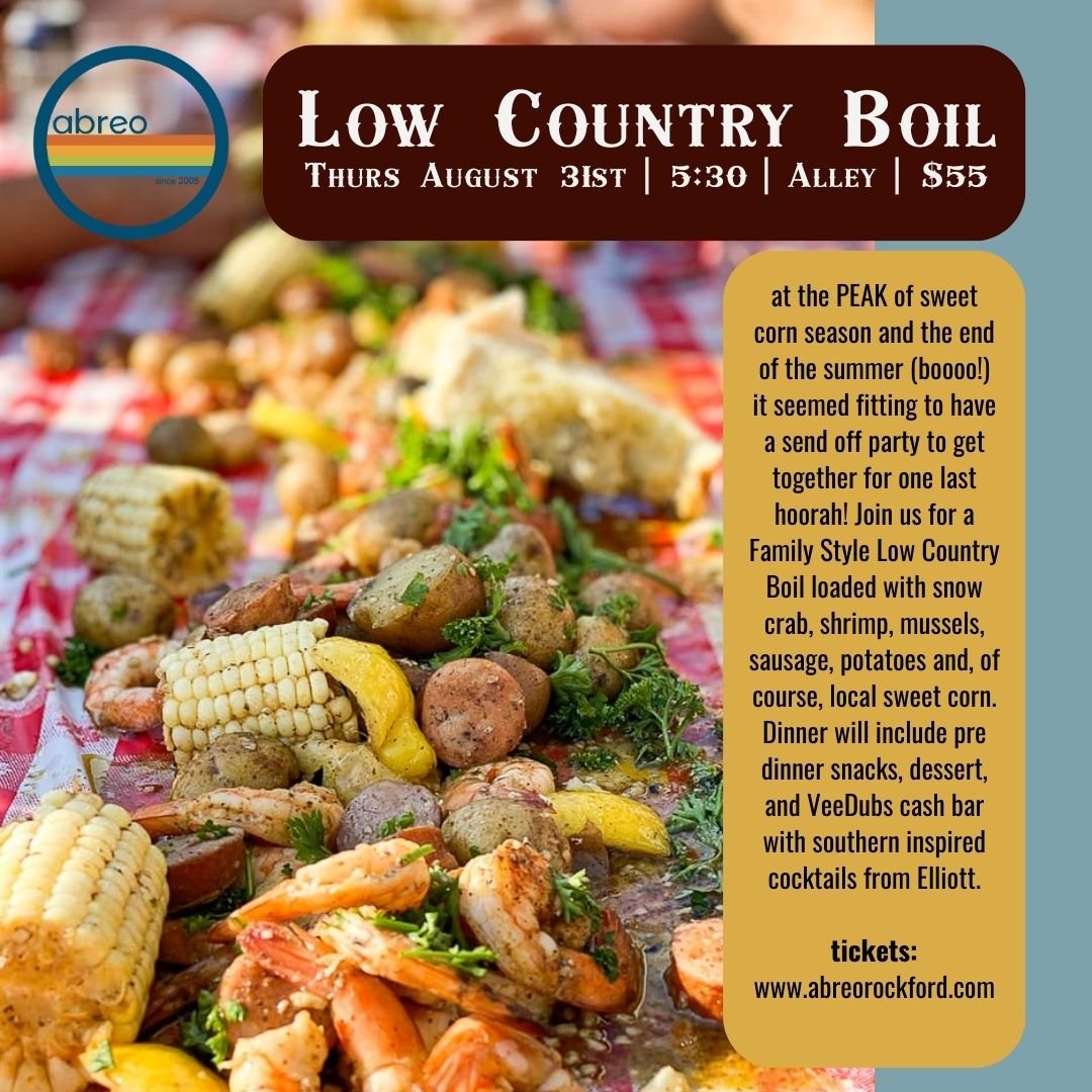 Low Country Boil Abreo American Restaurant in Rockford, IL