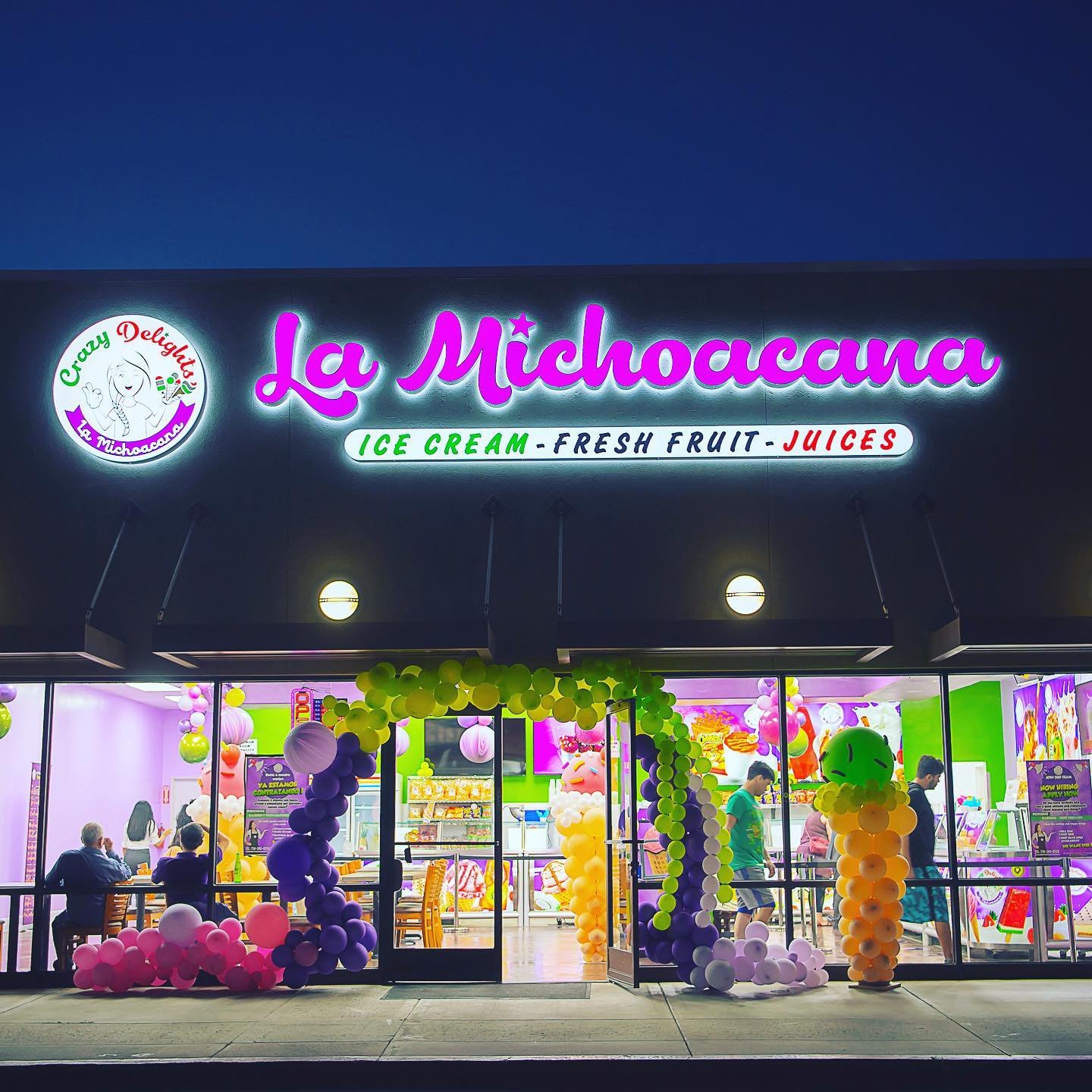 Chongo - Crazy Delights & La Michoacana -Ice Cream Shop in