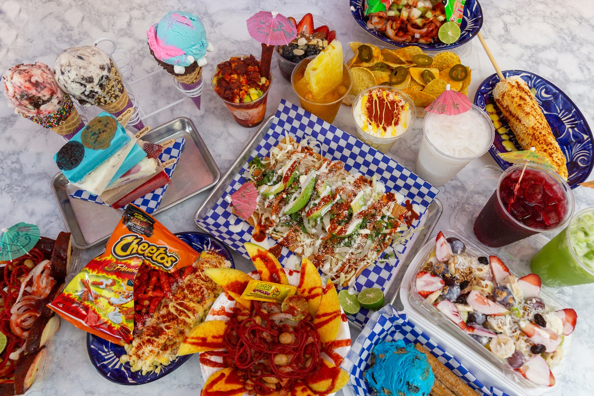 Grape - Crazy Delights & La Michoacana -Ice Cream Shop in Lakewood, CA
