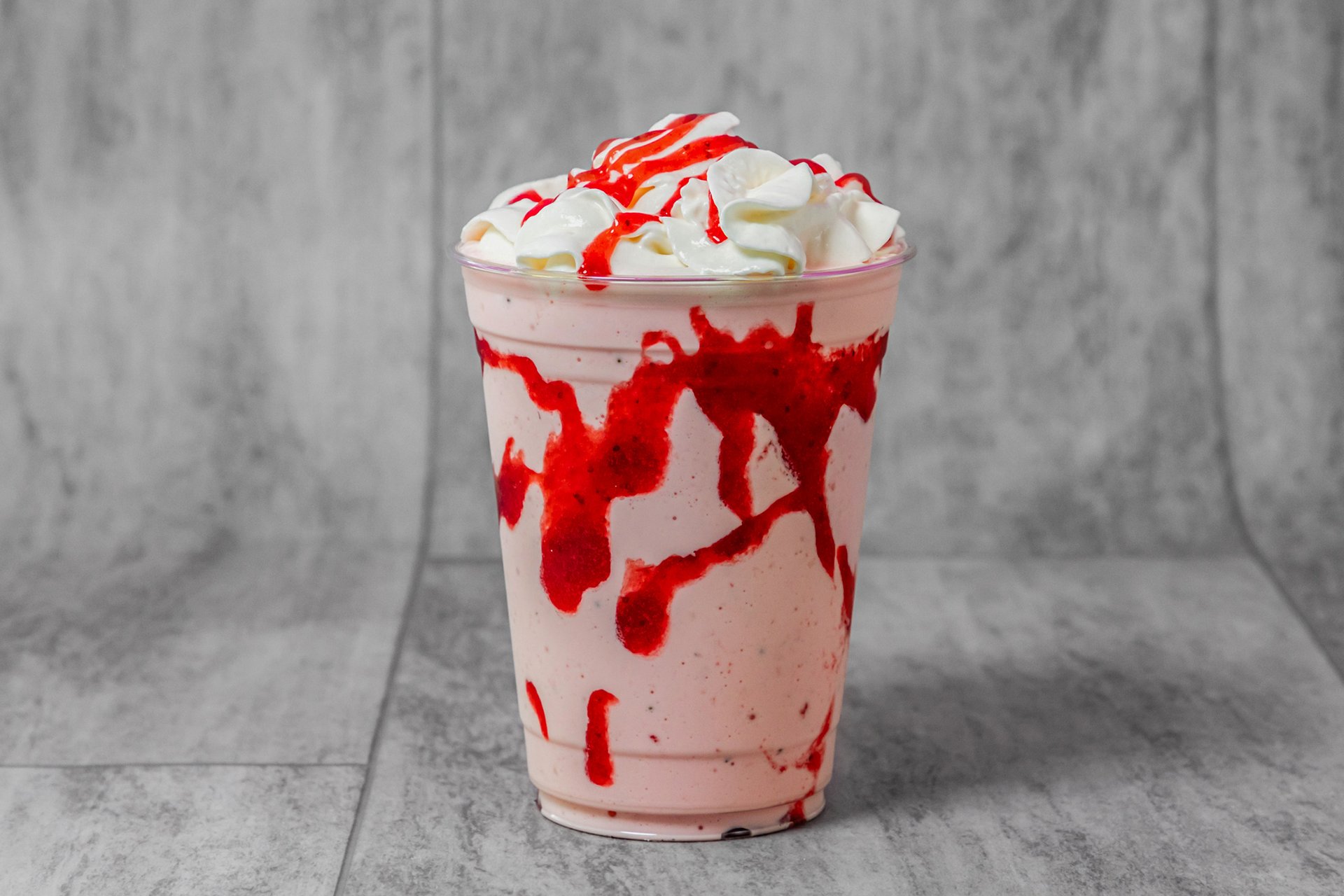 Strawberry Milkshake - Crazy Delights & La Michoacana -Ice Cream