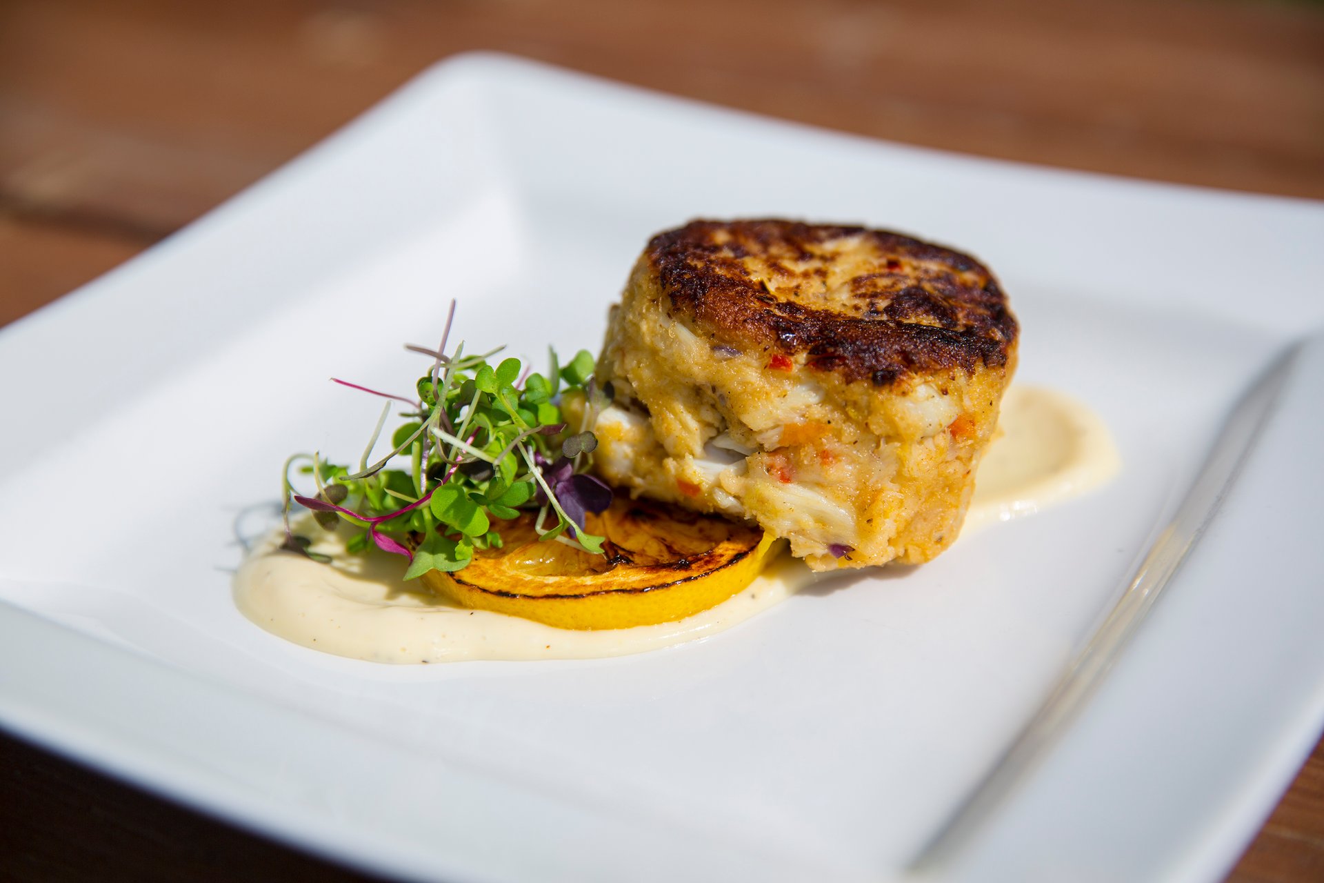 Jumbo Lump Crab Cake - Dinner Menu - Southampton Social Club