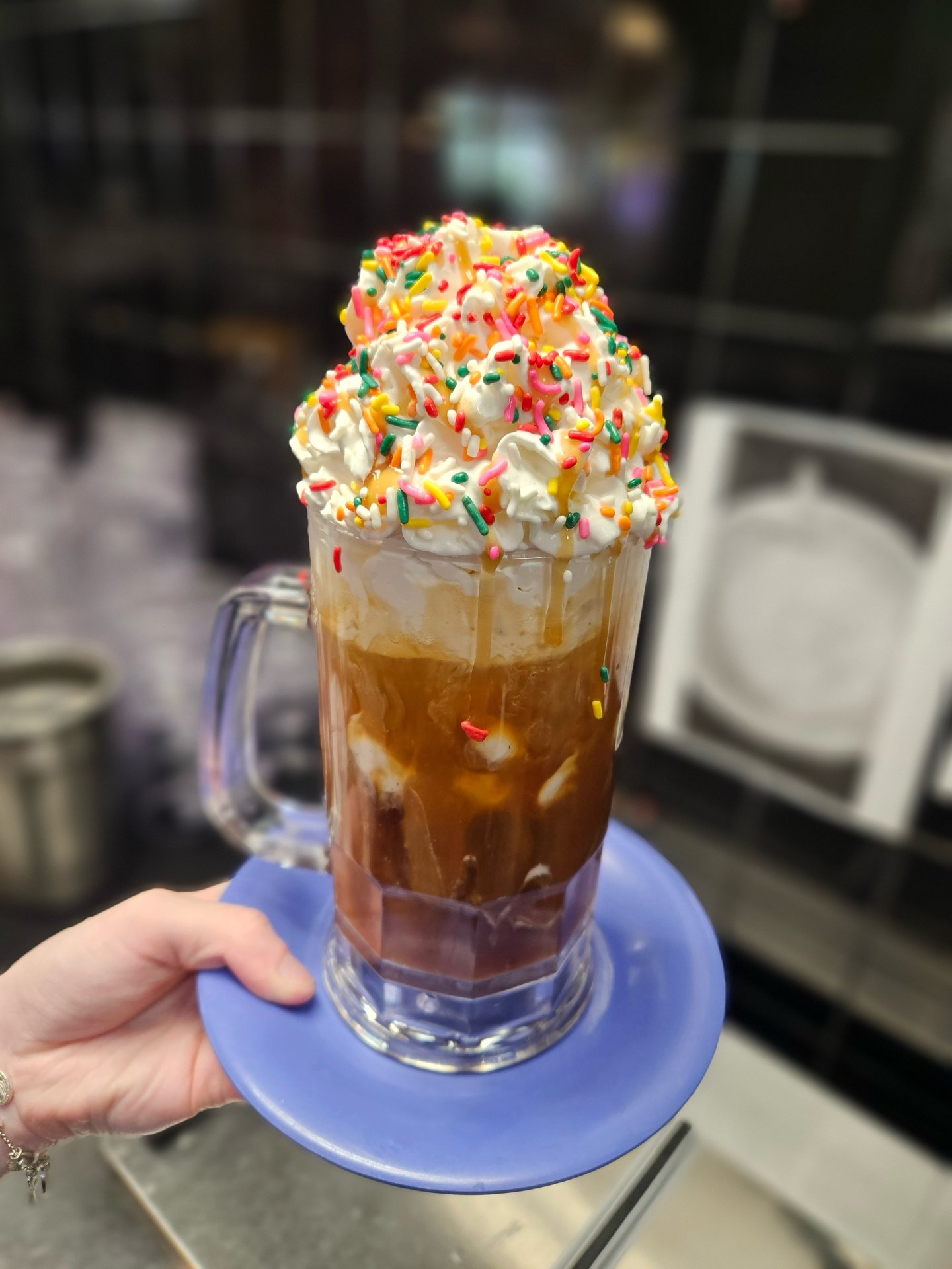 Custom Nitro Coffee Float - J&M Diner