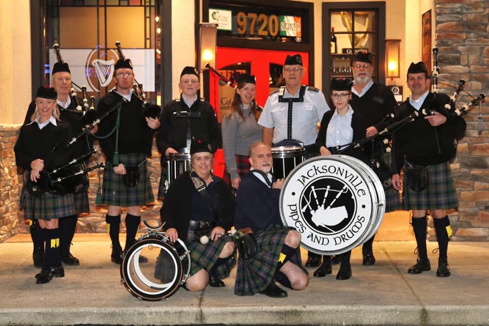 Jacksonville Pipes & Drums Band Culhane's Irish Pub Southside and