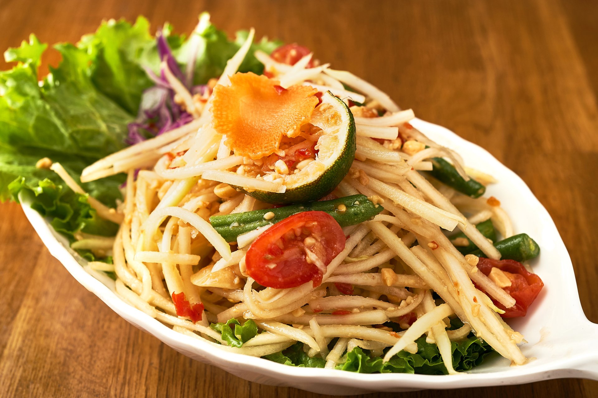 ペゾン　パラボリックサーモン　12ft スリーピース Papaya Salad - Zoob Zib Thai Authentic Noodle Bar - Thai