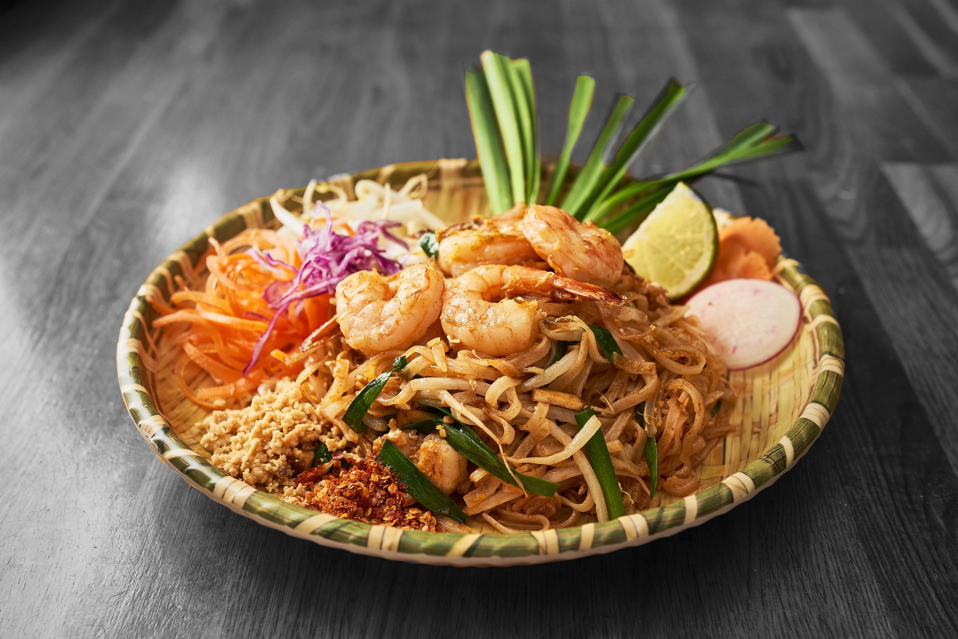 Pad Thai (Gluten-Free) - Zoob Zib Thai Authentic Noodle Bar - Thai
