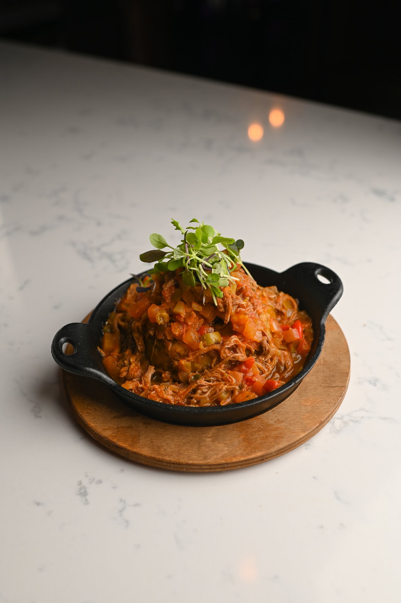 Ropa Vieja Mofongo La Fabrica Latin American, Caribbean