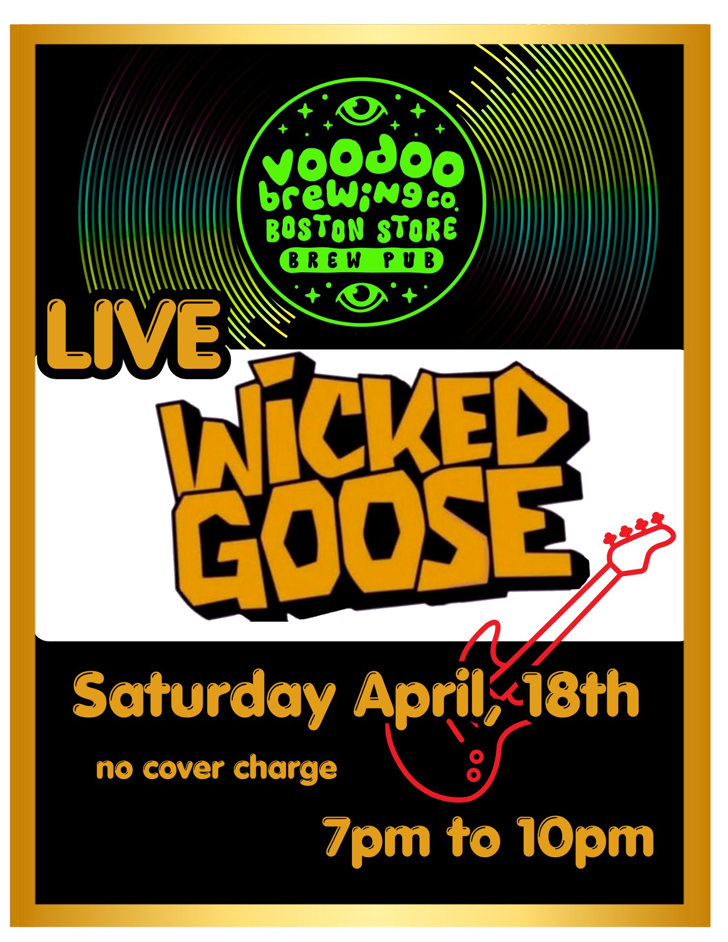 Goose Voodoo Wicked Goose Live at Voodoo Erie - Voodoo Brewing Company - Erie Pub ...