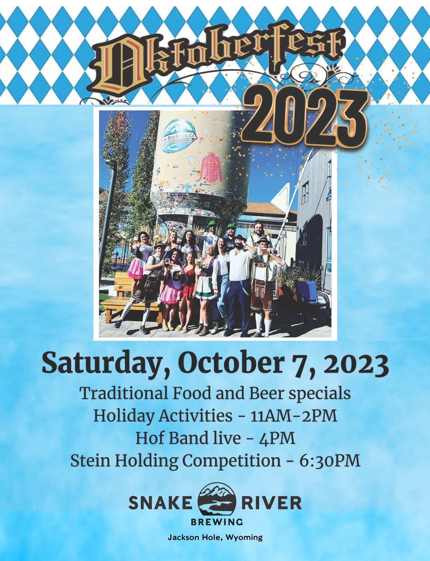 Oktoberfest Celebration Snake River Brewing Wyoming's Oldest