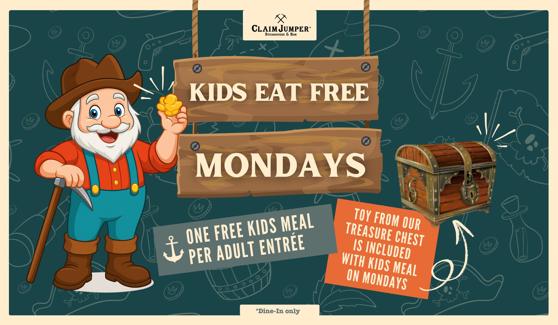 Kids Eat Free Monday Near Me