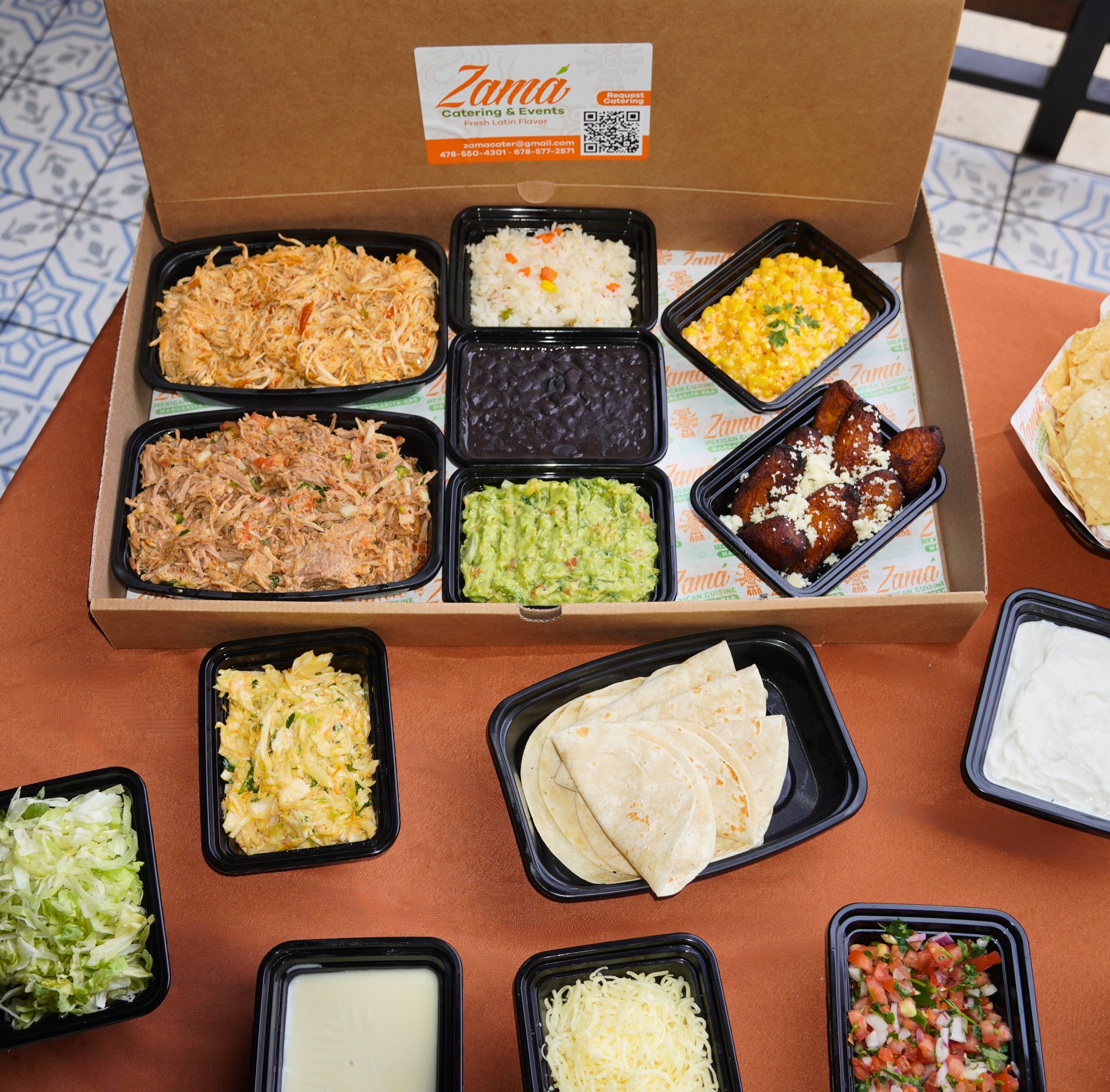 Taco Kit Menu - Order Online - Zama Mexican Restaurant