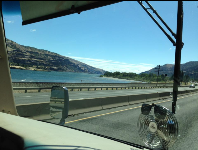rv road tripa windshield view 