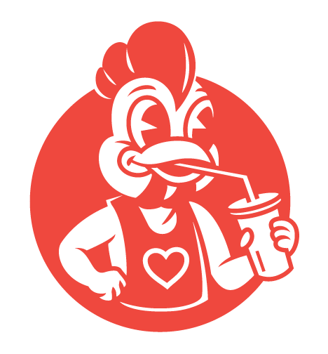 red logo