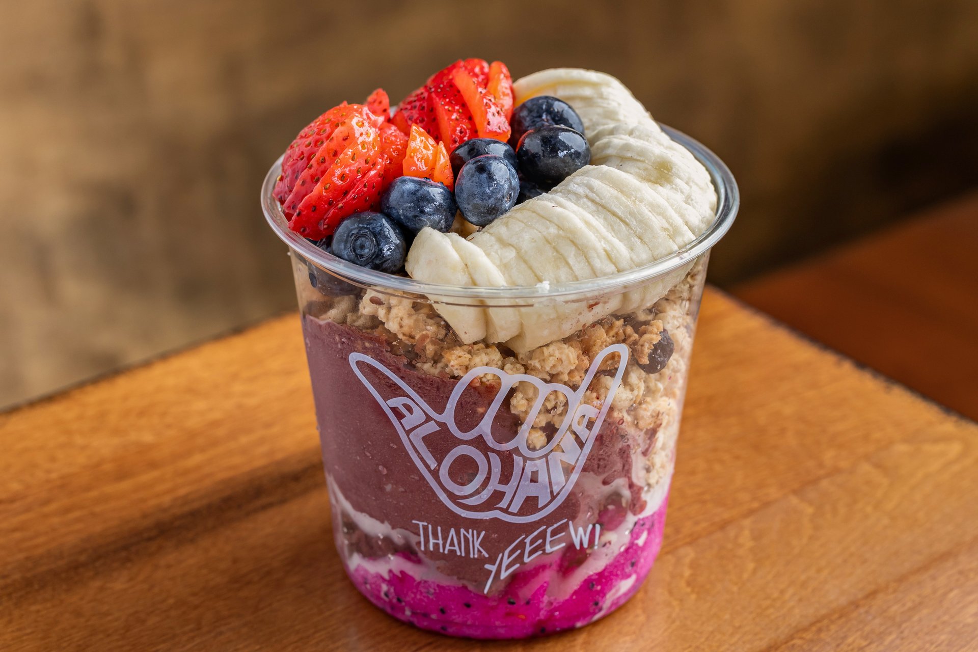 Menus - Order Online - Alohana Acai Bowls - Açaí shop in CA