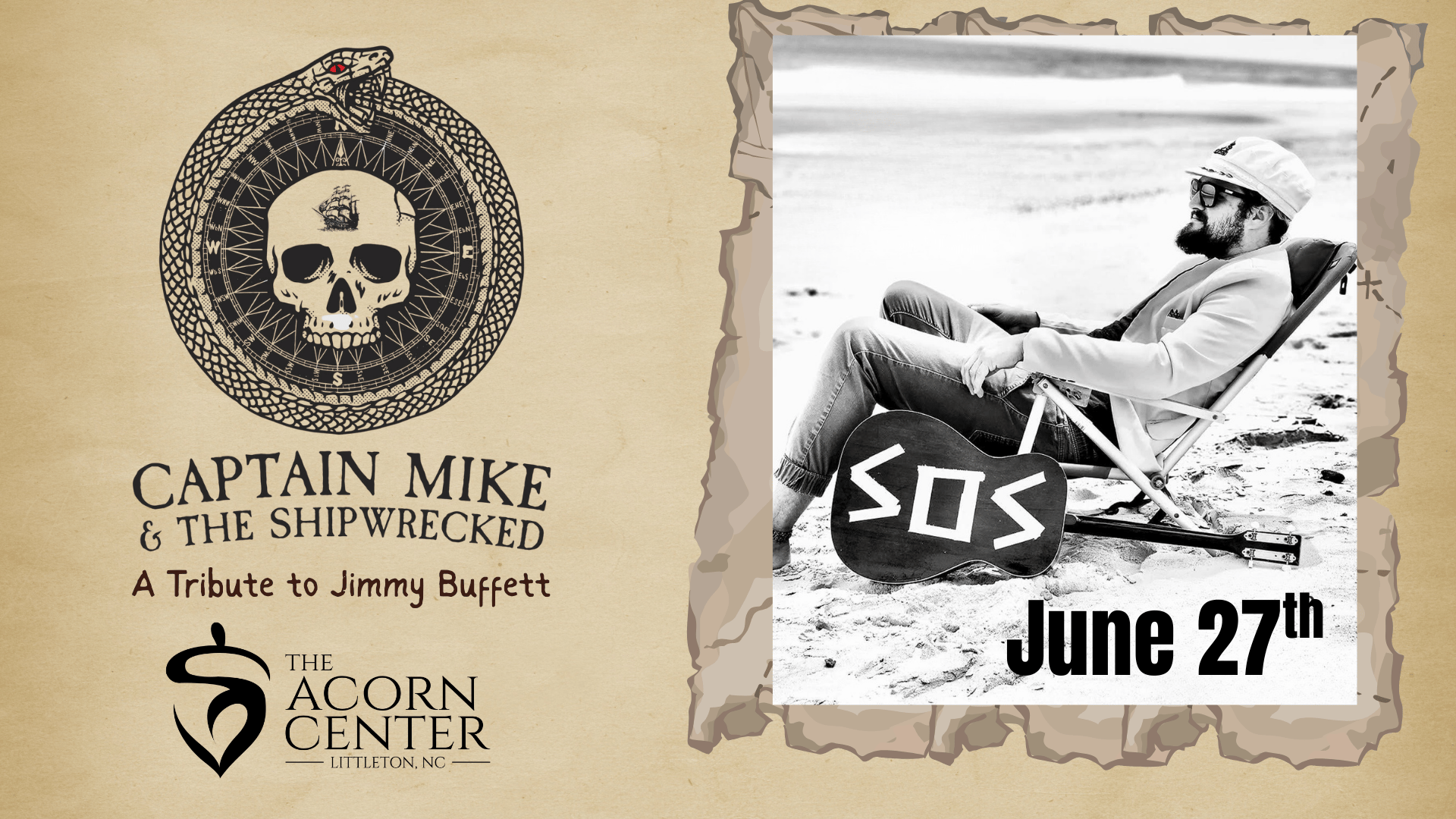 Captain Mike & The Shipwrecked - A Premier Jimmy Buffett Tribute