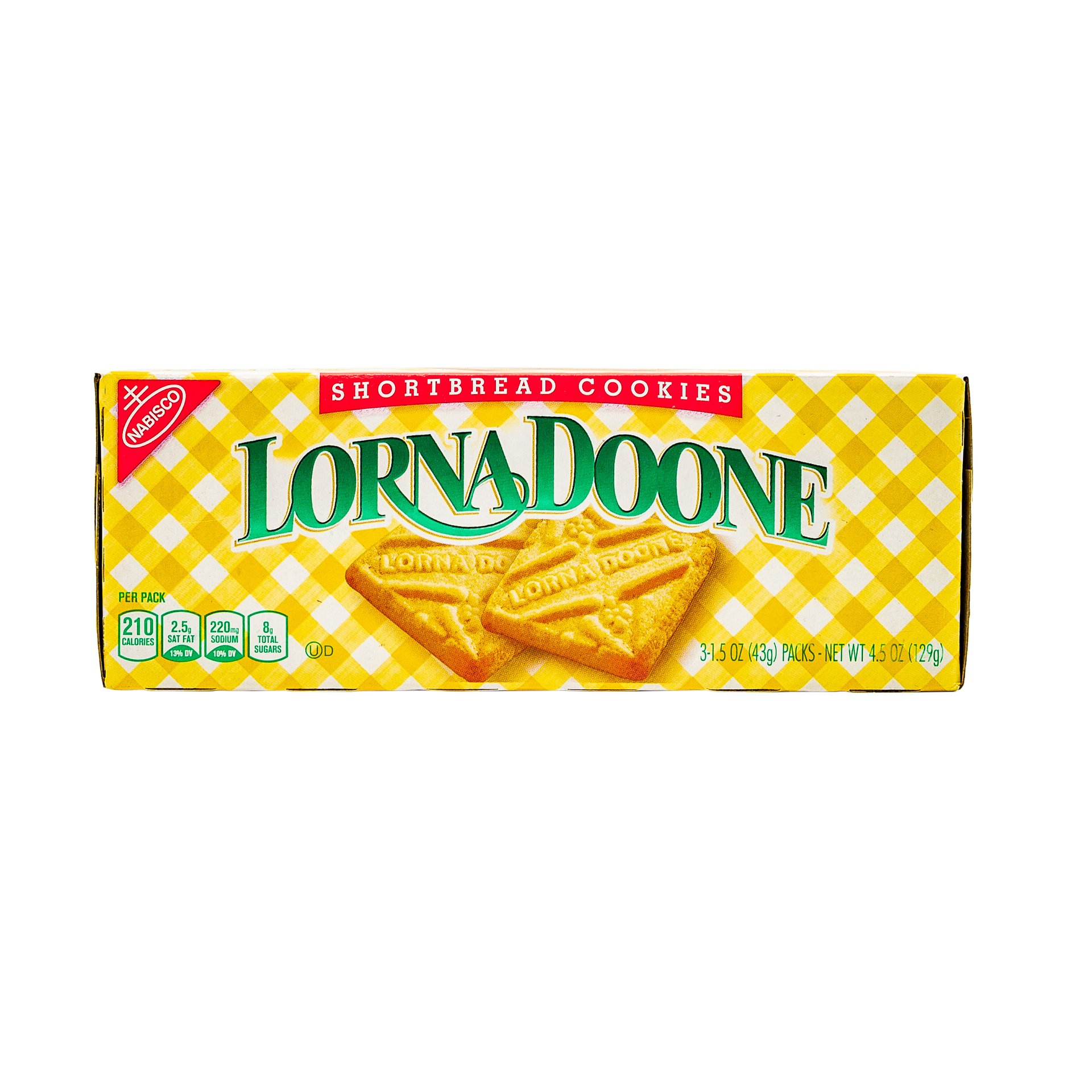 Lorna Doone Cookies, Shortbread - 3 pack, 1.5 oz packs