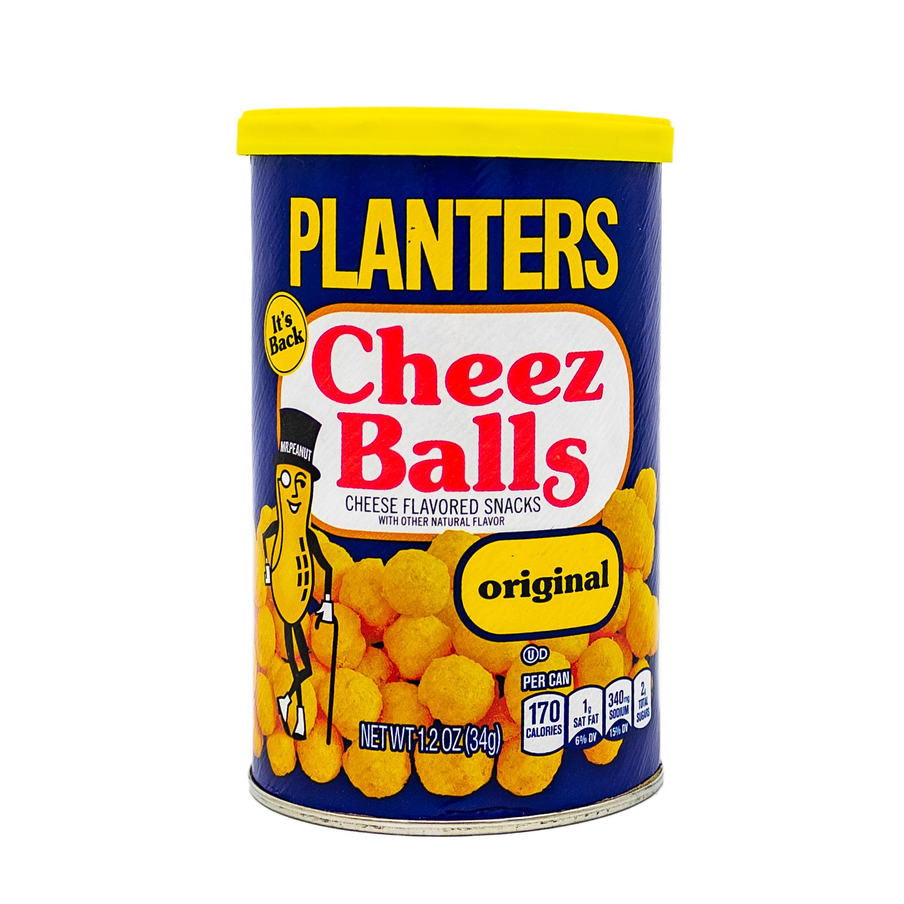 PLANTERS® Cheez Balls 1.2 oz canister - PLANTERS® Brand