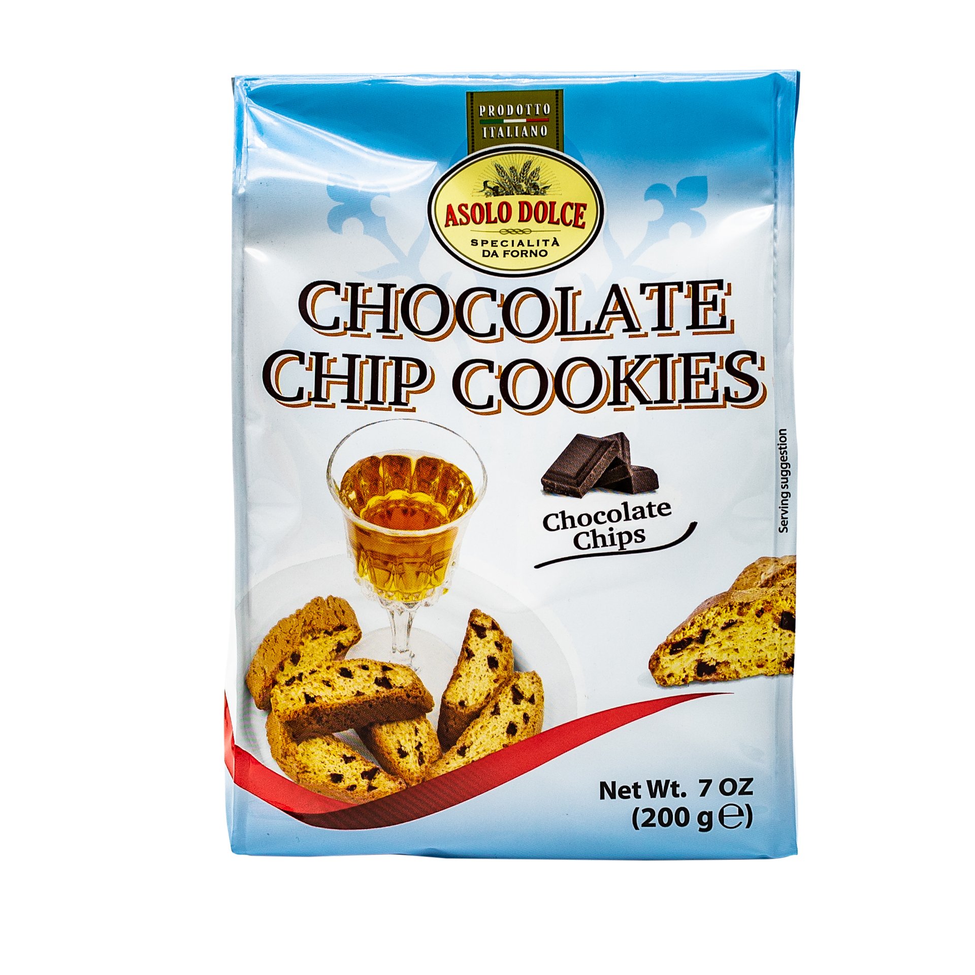 Asolo Dolce Chocolate Chip Cookies 7 OZ Convenience Store