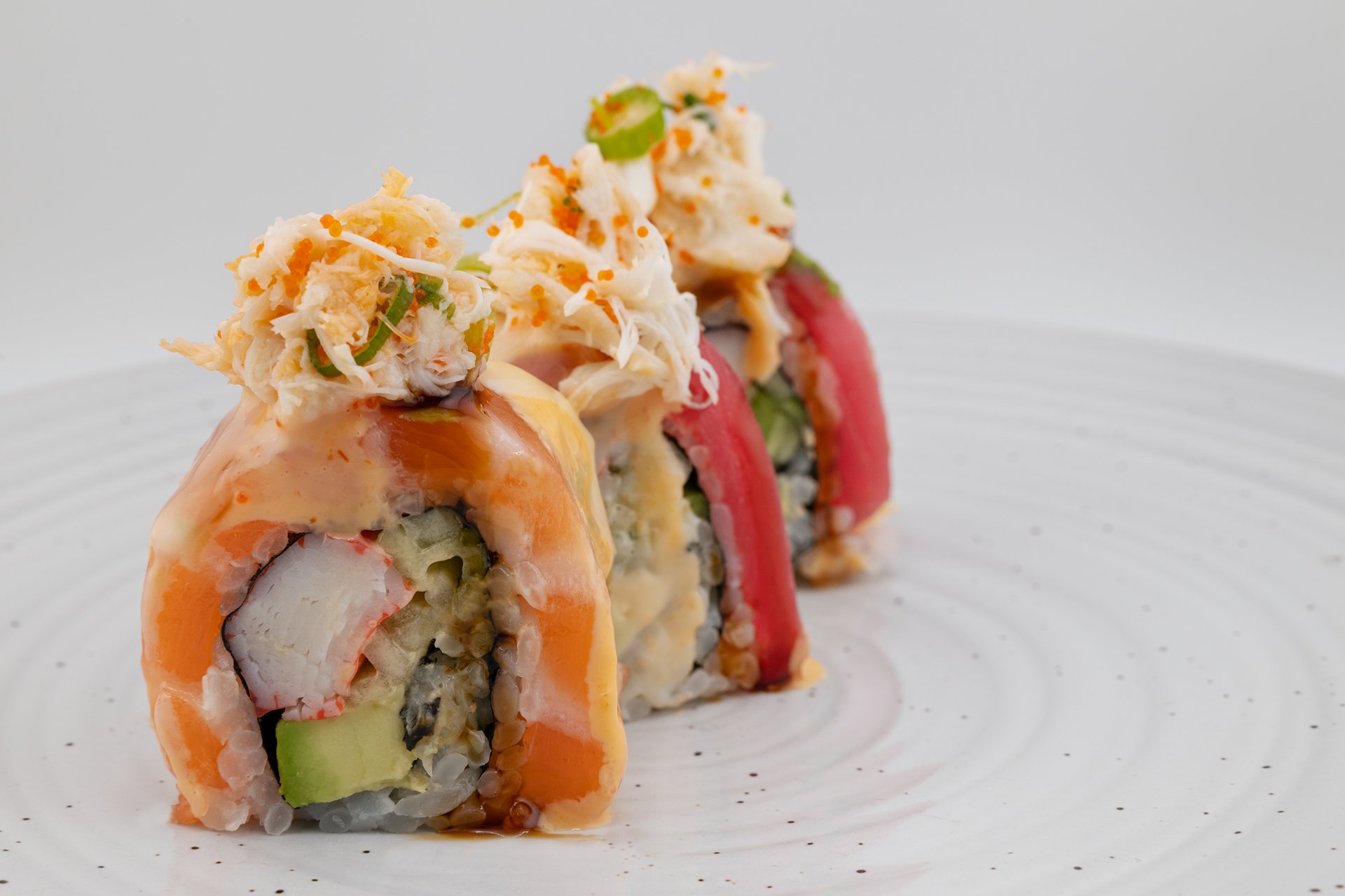 Red Dragon Roll - Blue Fish Restaurant & Bar in Ocean City, MD