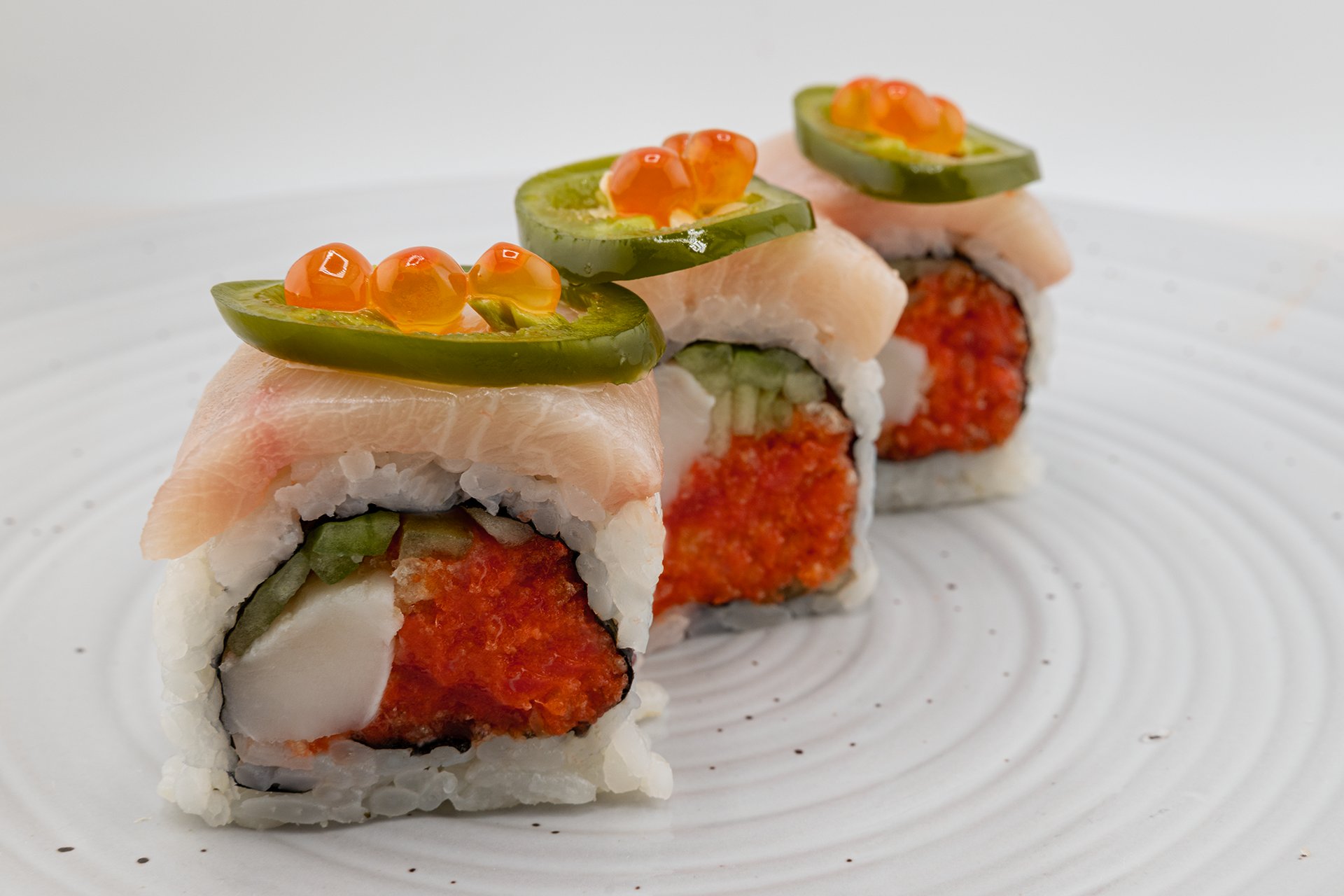 Red Dragon Roll - Blue Fish Restaurant & Bar in Ocean City, MD