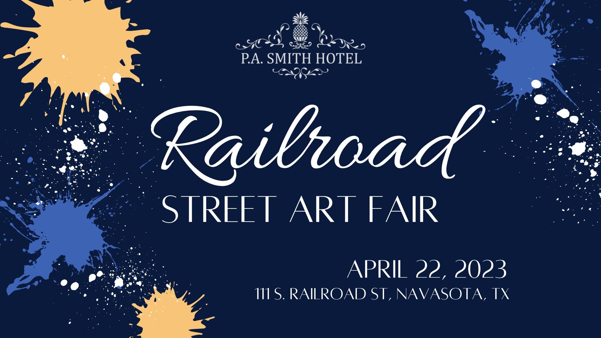 railroad-street-art-fair-p-a-smith-hotel-luxury-hotel-in-navasota-tx