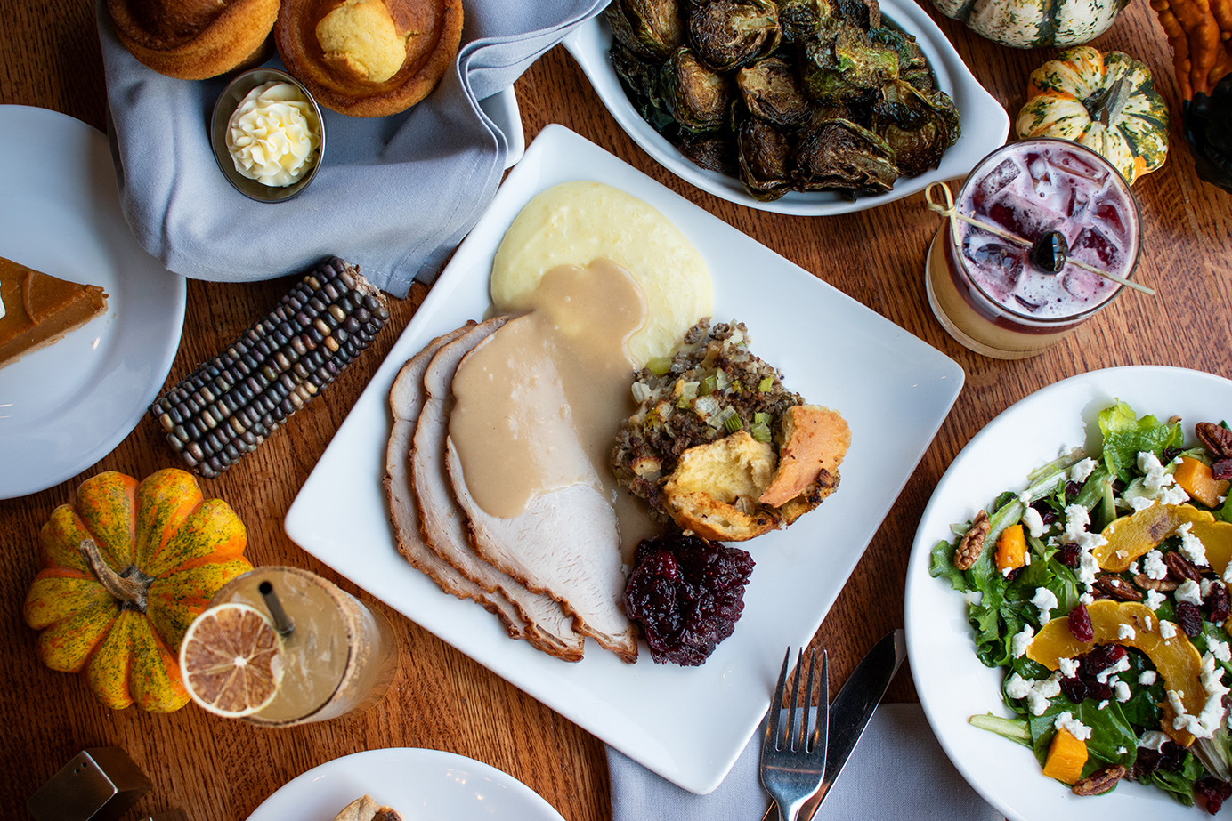 Thanksgiving Dinner at Glenn's Cafe Glenn's Cafe American