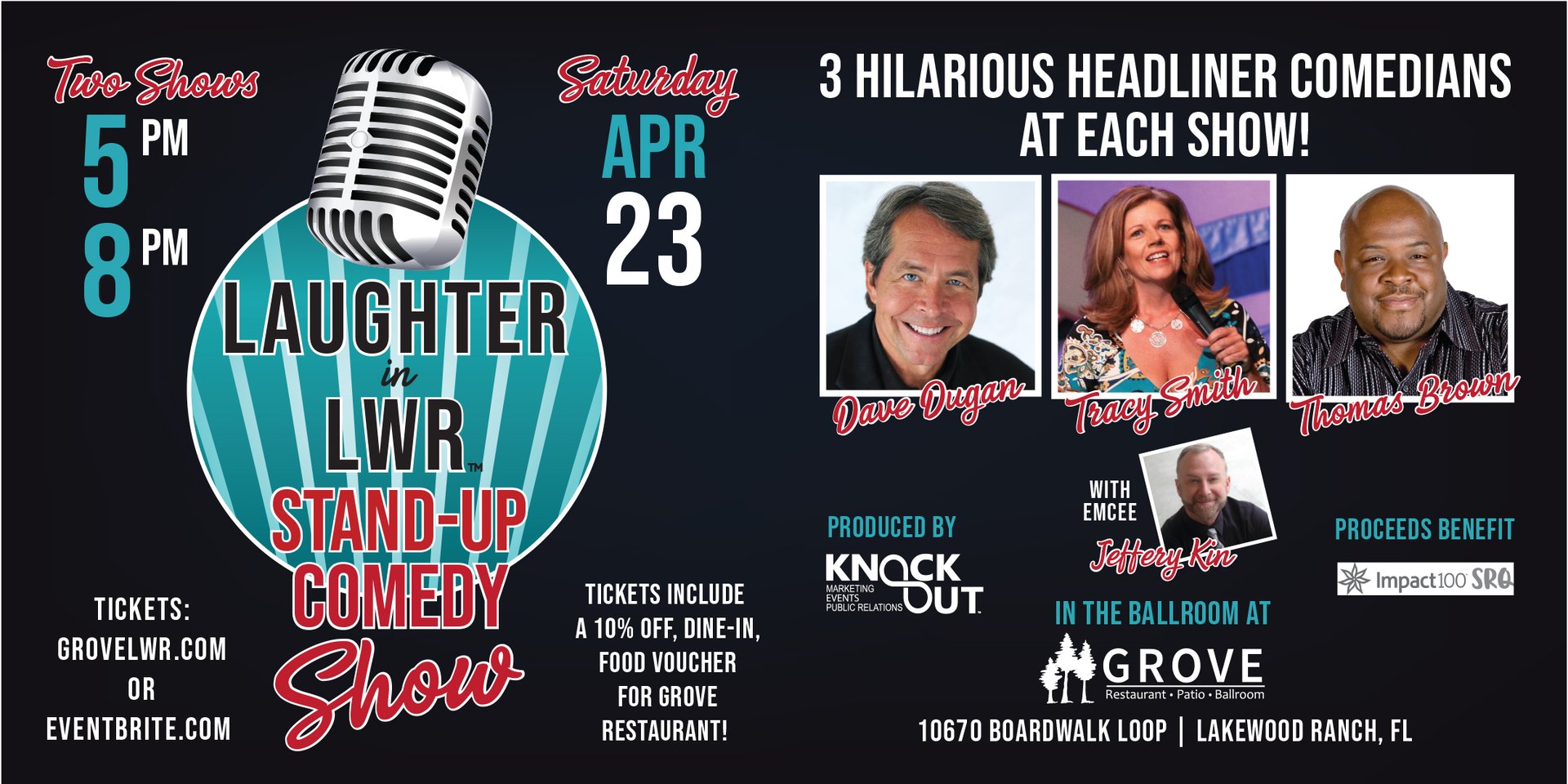 SOLD OUT: LAUGHTER in LWR! Stand-up Comedy Show - GROVE