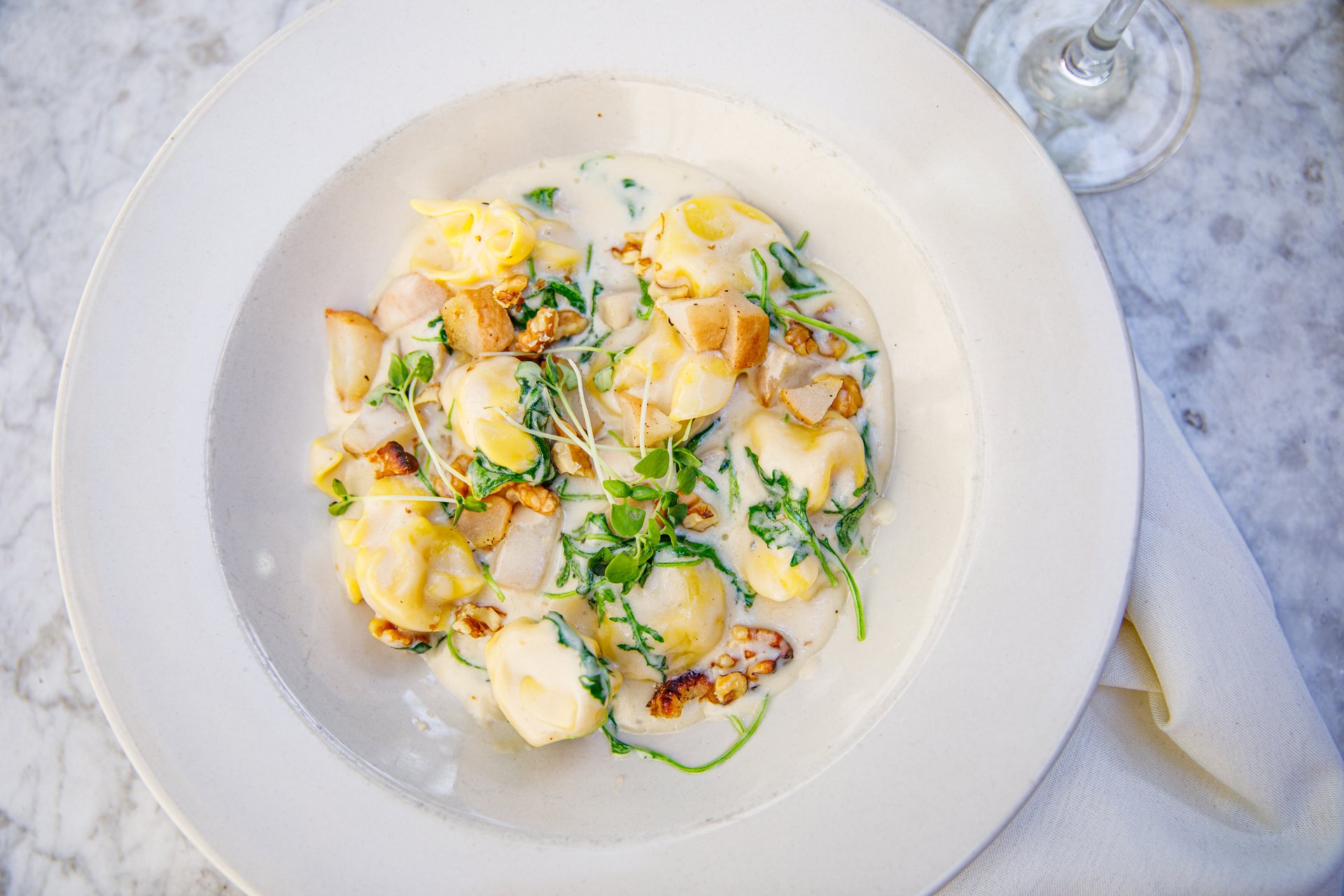 Salmone Alla Capricciosa - Plated Lunch - Taverna - Italian Restaurant