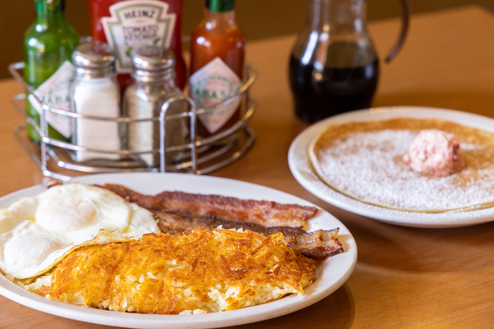 Bacon Eggs Millbrae Pancake House Breakfast Restaurant in