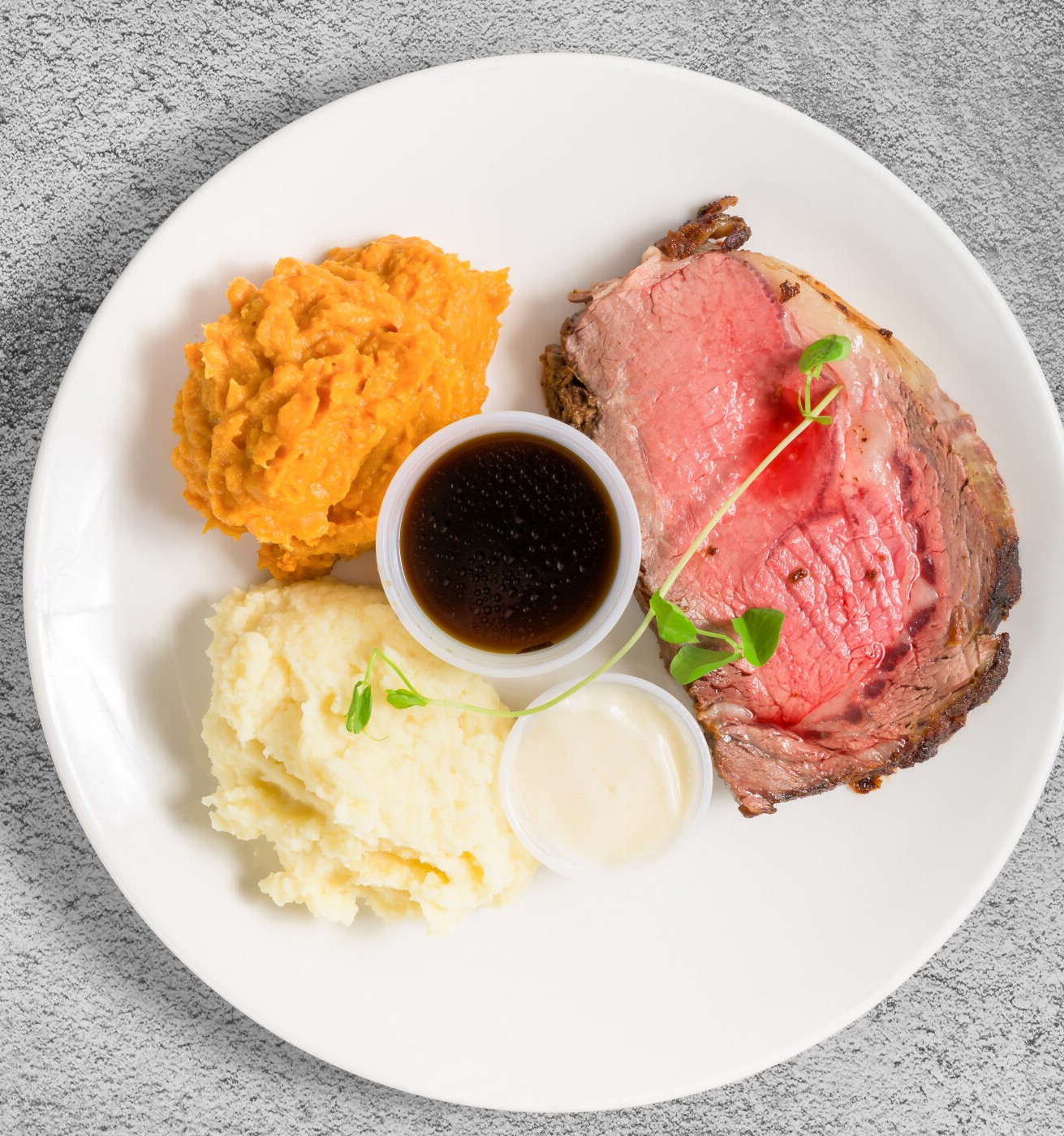 With Horseradish Cream Sauce Easy Horseradish Sauce For Prime Rib - Main Image
