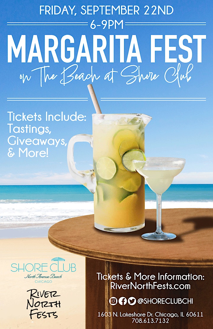 Margarita Fest On The Beach Shore Club Chicago