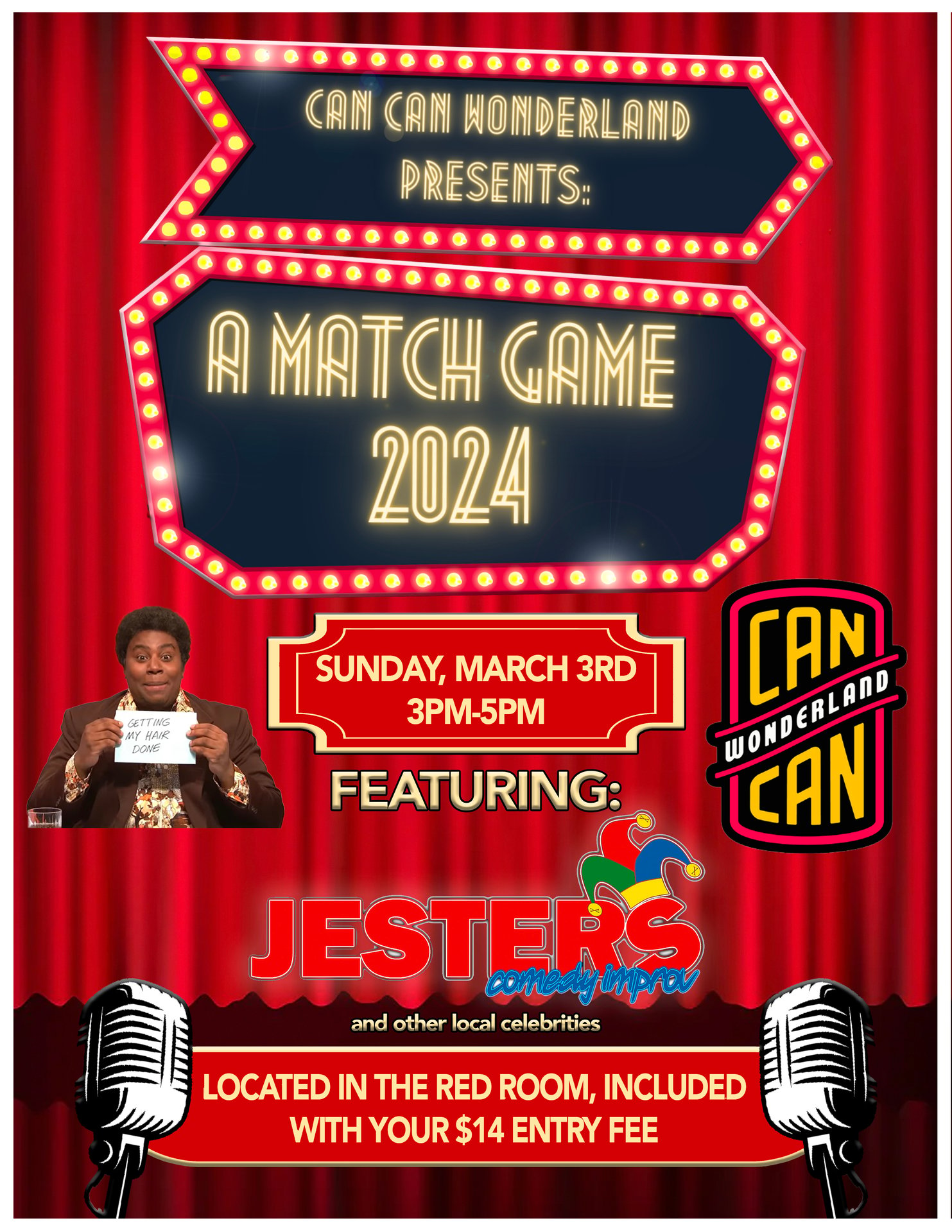 A Match Game 2024 - Can Can Wonderland, St. Paul MN