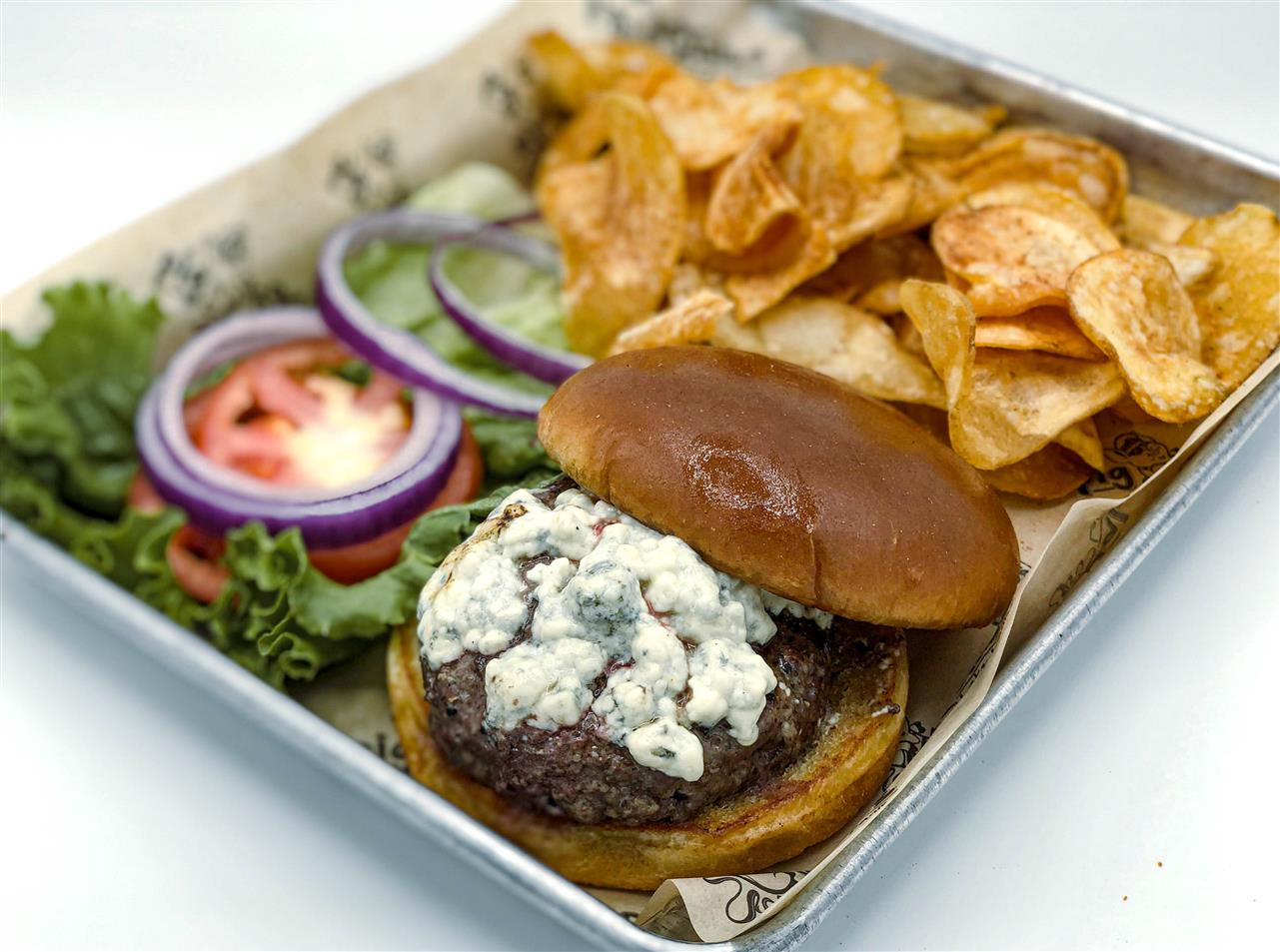 Black & Bleu Burger - Papa's