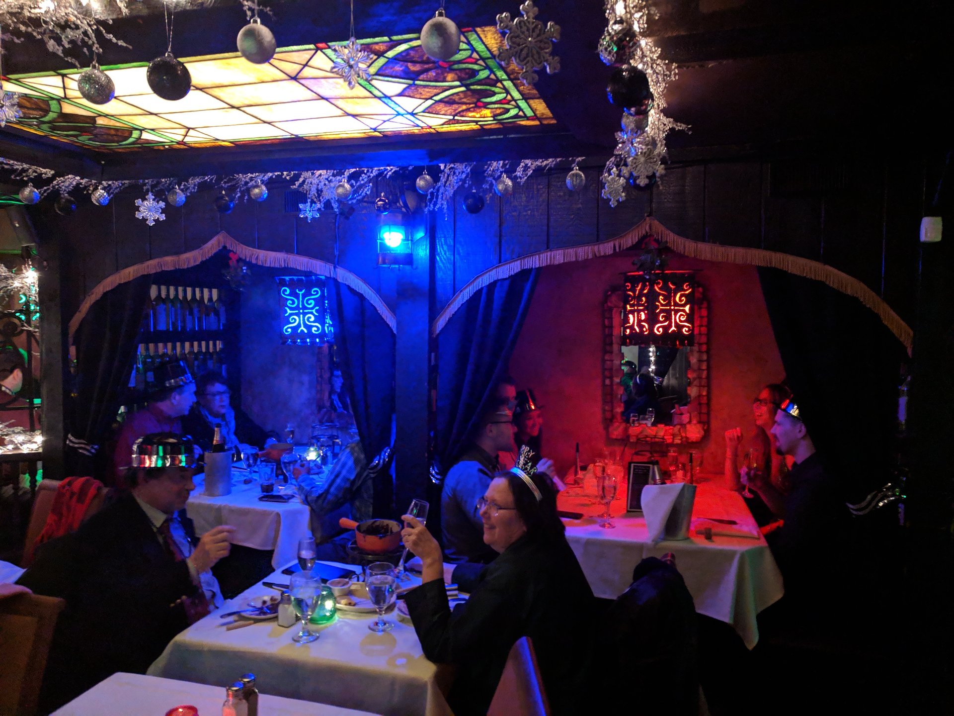 New Year's Eve Package Seatings Geja's Cafe Fondue Restaurant in Chicago, IL