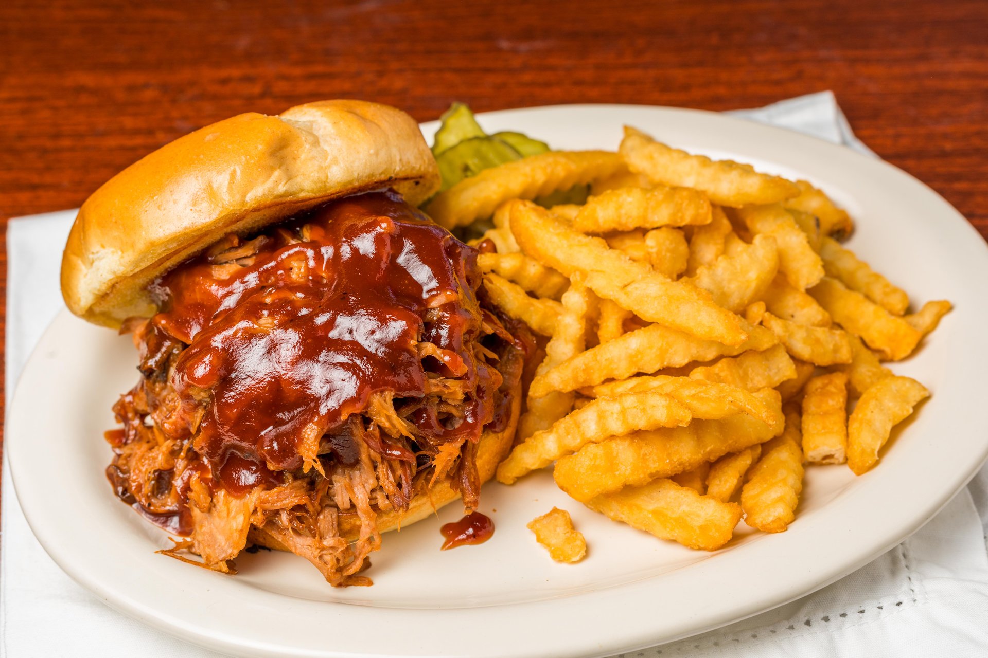 BBQ Pulled Pork Sandwich