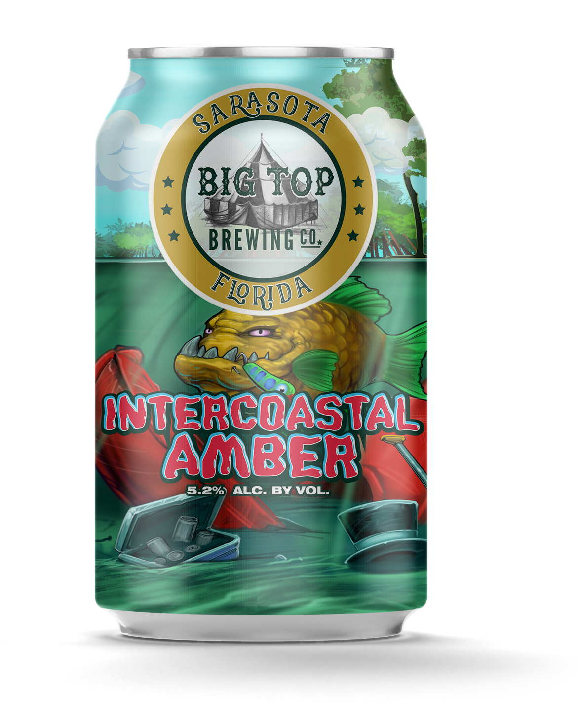 Intercoastal Amber Ale - Big Top Brewing - Brewery in FL