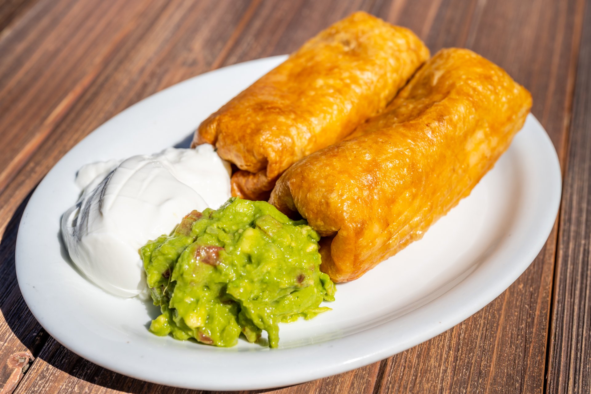 Grilled Shredded Beef Chimichangas 