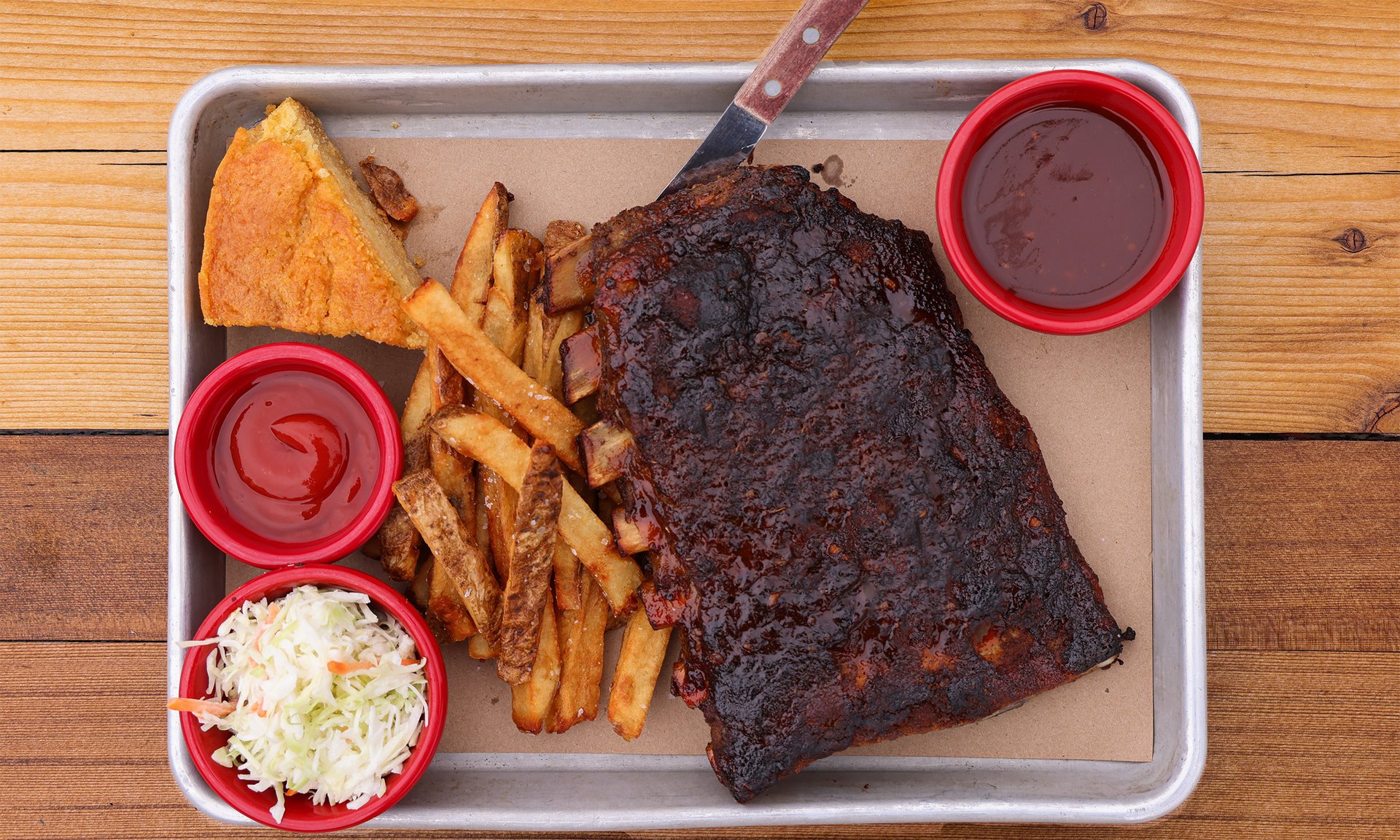 Half Rack BBQ Baby Back Ribs