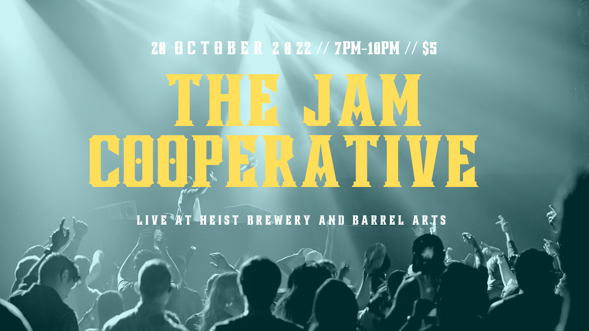 The Jam Cooperative 5 Live Performance Heist Brewery and Barrel