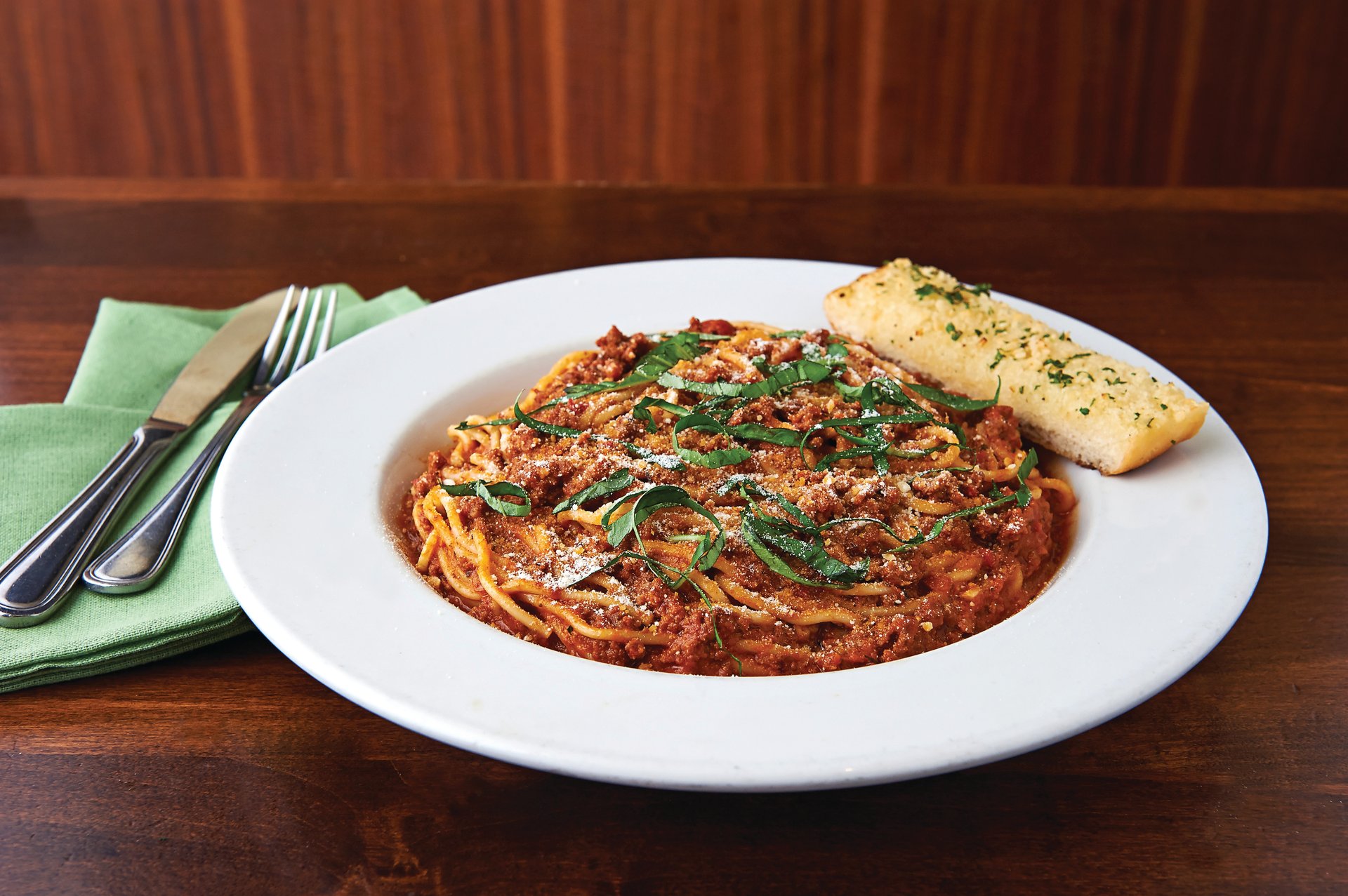 Spaghetti Bolognese - Main Menu - Giovanni Pastrami