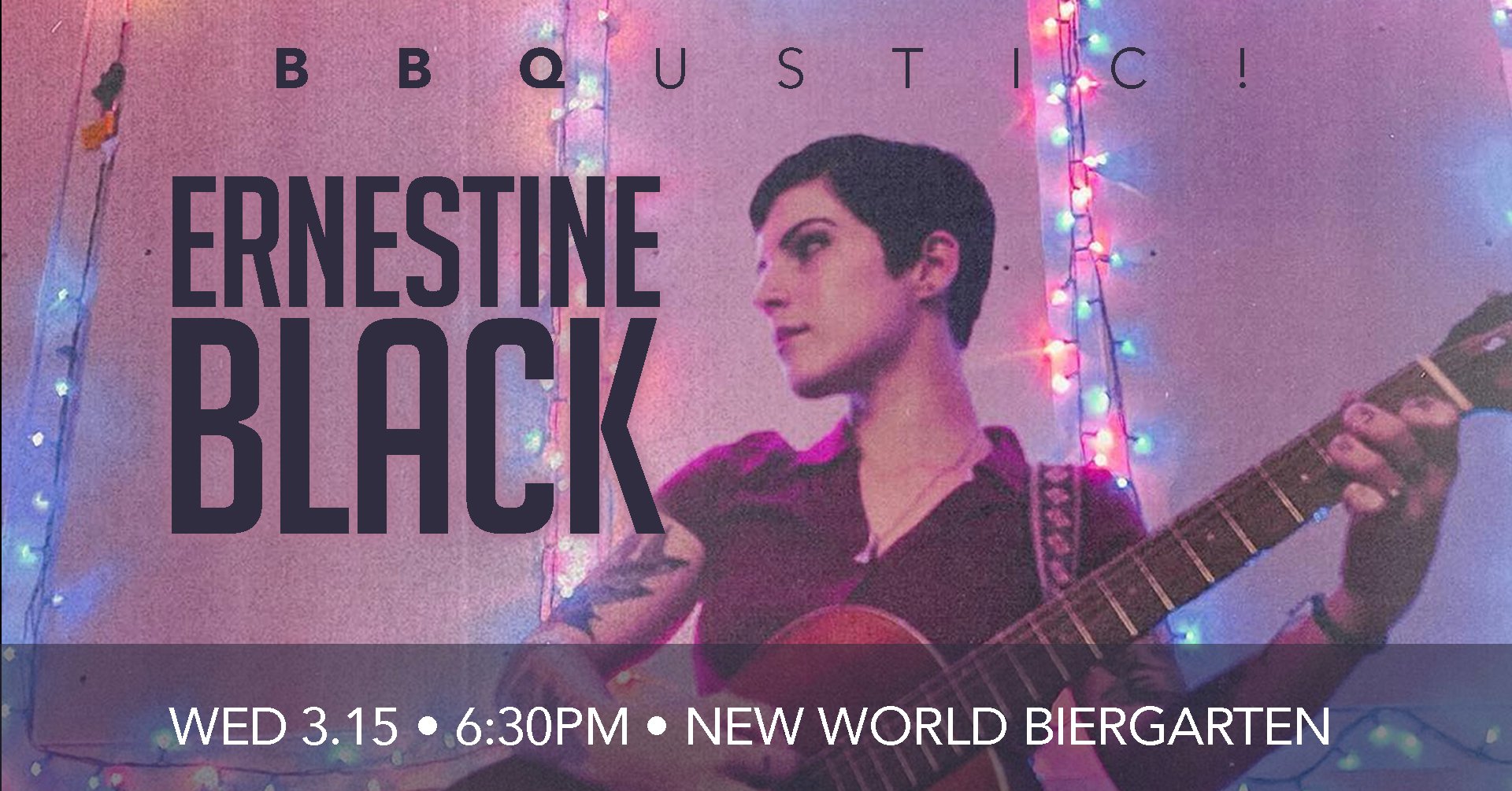 BBQustic! Ernestine Black - New World Tampa - live music venue